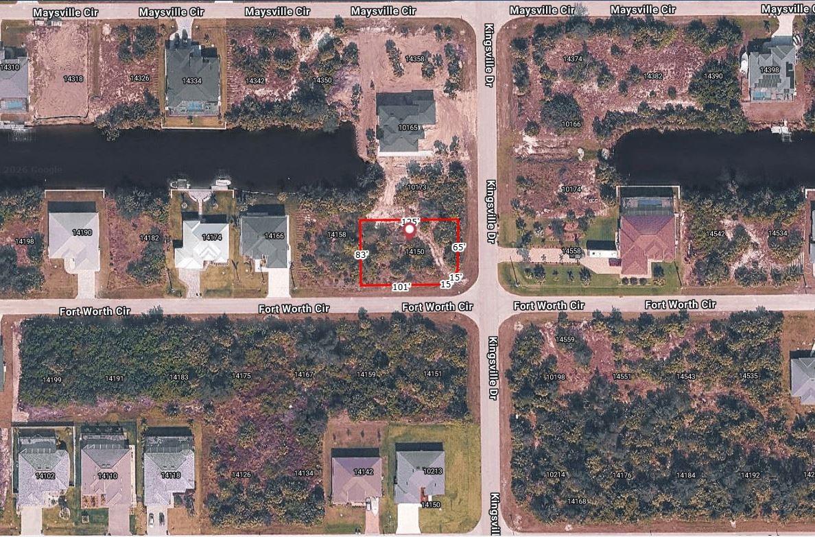 CORNER LOT. Beautiful homesite in the highly desirable South Gulf Cove boating community. Build your Florida dream home on this affordable dry lot and enjoy all the benefits of a waterfront neighborhood without the waterfront price tag. Located in a deed-restricted community of approximately 15,000 home sites with over 4,000 waterfront lots and 55 miles of navigable canals leading to Charlotte Harbor and the Gulf of Mexico through the community lock system. Central water and sewer are available to all buildable lots, and owners have access to the community boat ramp, parks, and walking areas, making it easy to launch your boat, kayak, or paddleboard and live the Southwest Florida lifestyle. This property offers convenient access to beaches, golf courses, shopping, restaurants, and marinas in Englewood, Port Charlotte, and Boca Grande, all while being surrounded by newer construction homes and well-kept properties that help protect long-term value. Whether you are ready to build now or just want to secure an attractive home site for the future, this South Gulf Cove lot is an excellent choice for both personal use and investment.