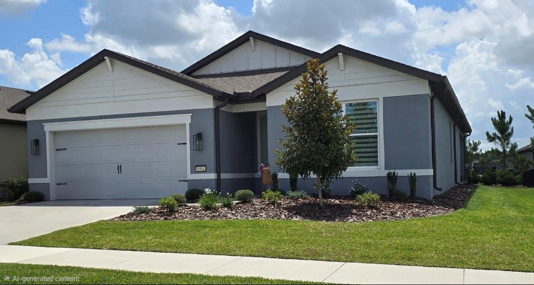 Welcome to this beautifully appointed 3-bedroom, 2-bath home featuring the highly sought-after Cresswind floor plan in the premier Del Webb Stone Creek active adult community. Designed for both comfort and entertaining, this home offers an open-concept layout with luxury vinyl flooring throughout the main living areas, soaring ceilings, decorator ceiling fans, and stylish light fixtures. The spacious floor plan seamlessly connects the living, dining, and kitchen areas, creating an inviting atmosphere for gatherings with family and friends. 4 foot extensions in the garage and lanai ad to the spacious feel of this homes footprint and the water softener and laundry tub in the garage are wonderful additions. The included golf cart makes it easy to explore the community and enjoy all that Stone Creek has to offer. The HOA provides exceptional value, including high-speed Spectrum internet service and access to more than 250 cable channels, allowing you to stay connected and entertained with ease. Residents enjoy a resort-style lifestyle featuring a stunning pool, an impressive clubhouse with bar service, an on-site restaurant, and a wide variety of clubs, social activities, and interest groups. Sports enthusiasts will appreciate the pickleball and bocce courts, the softball teams, and other activities. Golf is available for an additional fee. Countless amenities and activities make it easy to stay active, engaged, and connected in this vibrant community. Don't miss this opportunity to enjoy resort-style living in one of Ocala's most desirable active adult communities. Professional photos coming soon!