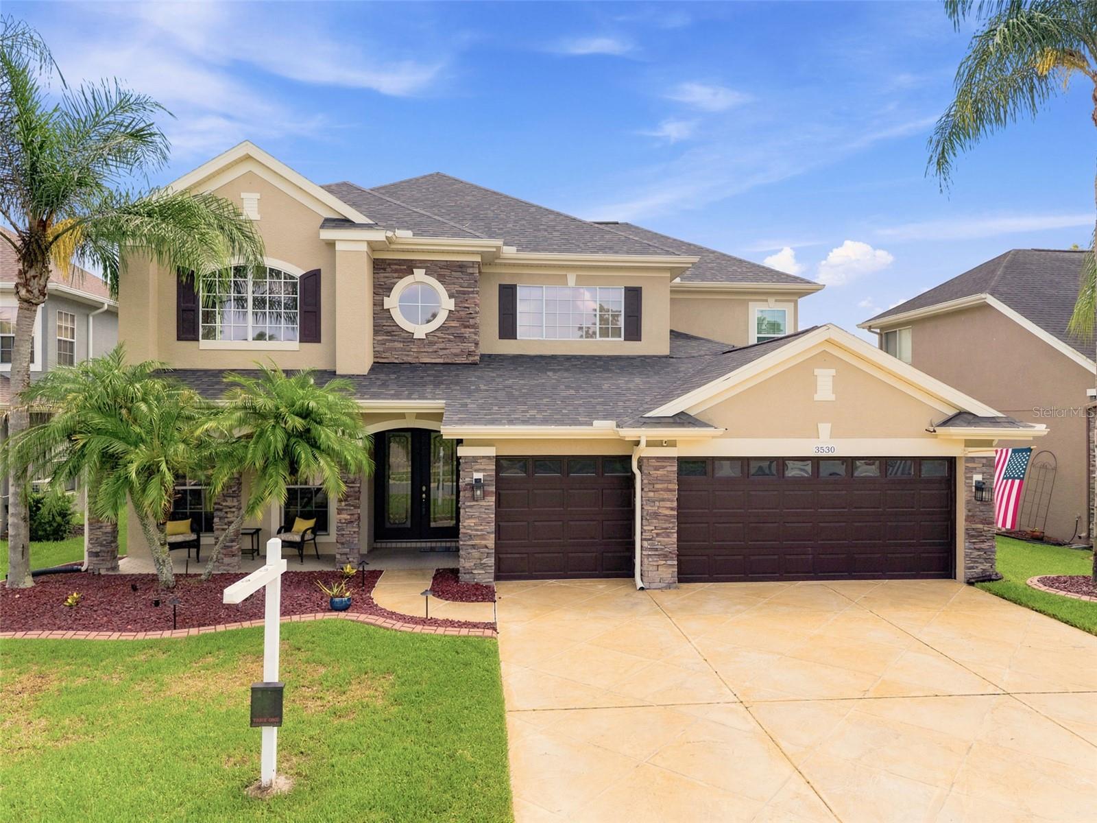 Stunning Golf Course Oasis - Luxurious 5-Bedroom Home

Welcome to your dream home, a magnificent 5-bedroom residence offering an unparalleled lifestyle in an exquisite setting. Spanning nearly 4,000 square feet, this luxurious property is thoughtfully designed for both comfort and elegance. Nestled amidst breathtaking golf course views, this home provides a peaceful retreat while still being conveniently close to local amenities.

Step inside and be greeted by the expansive and airy layout that seamlessly blends sophistication with functionality. The main living areas feature brand new LVP waterproof flooring, installed in 2021, ensuring both durability and style for family gatherings or entertaining guests. Freshly painted both inside and out, this residence radiates a welcoming and pristine ambiance.

The heart of the home is the stunning kitchen, completely upgraded in 2021 with new granite countertops and an eye-catching backsplash. Equipped with top-of-the-line appliances, this culinary haven is perfect for aspiring chefs and casual cooks alike. The adjacent dining area offers a picturesque backdrop of the golf course, making every meal a delightful experience.

Each of the five generous bedrooms is designed with comfort in mind, featuring walk-in closets in all but one, providing ample storage for your personal belongings. The separate office allows for productive work-from-home days or could serve as a quiet reading nook. With 3 1/2 baths, including luxurious fixtures and finishes, this home ensures convenience and privacy for all family members and guests.

Beyond the interior, the outdoor space is truly remarkable. The new outdoor kitchen, installed in 2021, sets the stage for memorable summer gatherings, while the resurfaced pool, complete with new tile and enclosure, invites relaxation and leisure. The surrounding landscape boasts new lighting that enhances the beauty of the property while creating a warm and inviting atmosphere during evening hours.

Moreover, practical updates such as a new roof and an upstairs AC unit, both completed in 2021, provide peace of mind for years to come. The water filtration system ensures that you and your family enjoy fresh, clean water throughout the home.

This luxurious residence is not just a house; it's a lifestyle. With sweeping golf course views, exceptional features, and modern upgrades, this home is ready for its new owners to create lasting memories. Don’t miss the opportunity to experience the epitome of elegance and comfort - schedule your private showing today!