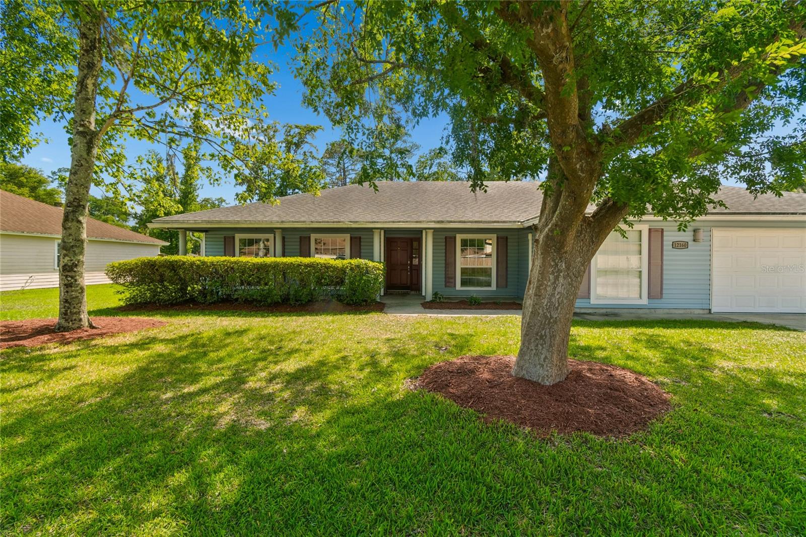 Welcome home to this beautifully maintained 4-bedroom, 3-bath pool home located in the desirable Hood Landing Lakes community! Offering over 2,100 square feet of living space, this home features brand new double-pane windows, a 2023 AC system, fresh interior paint, brand new carpet, and spacious living areas perfect for everyday living and entertaining.

The kitchen opens to the main living spaces and overlooks the saltwater pool and fenced backyard, creating a warm and inviting flow throughout the home. The pool also features a removable child safety fence for added peace of mind. Additional highlights include stone countertops, inside laundry room, wall oven, water softener, and a 3-car garage.

Enjoy relaxing poolside or hosting family and friends in the private backyard oasis. Conveniently located near shopping, dining, schools, and major roadways while tucked away in an established neighborhood.

Move-in ready with major updates already completed!
