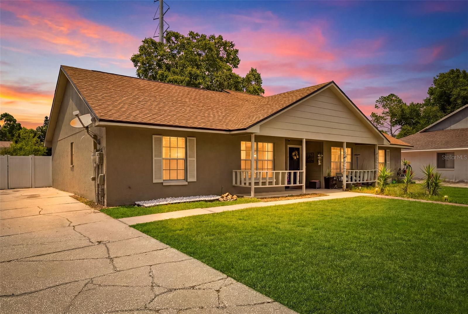 Stop your search now! Welcome to Northdale, FL! This highly coveted community in Lake Heather has NO HOA or CDD! This turn key home is ready for immediate occupancy with no stone left unturned. From start to finish, this home has all the functionality, affordability, and purpose that you can find! The 1,055sqft of interior space features an open living room with vaulted ceilings, a completely remodeled kitchen with granite countertops & stainless appliances, sparkling bathrooms, and indoor laundry... What is there not to love? A fully fenced backyard, a tandem driveway that fits up to 3 vehicles and fresh landscaping make your outdoor life so much more enjoyable in the Florida outdoors. Did I mention flood insurance is NOT required (flood zone X)? Less than 1 mile away from the popular North Lakes park (pickleball courts, baseball fields, racquetball courts, and a soccer field)! Easy access to Dale Mabry Hwy and the Veterans Expressway! Brand NEW roof put on in June 2026! Ask for a copy of the upgrades list. Hurry to schedule a viewing before this one is gone!!