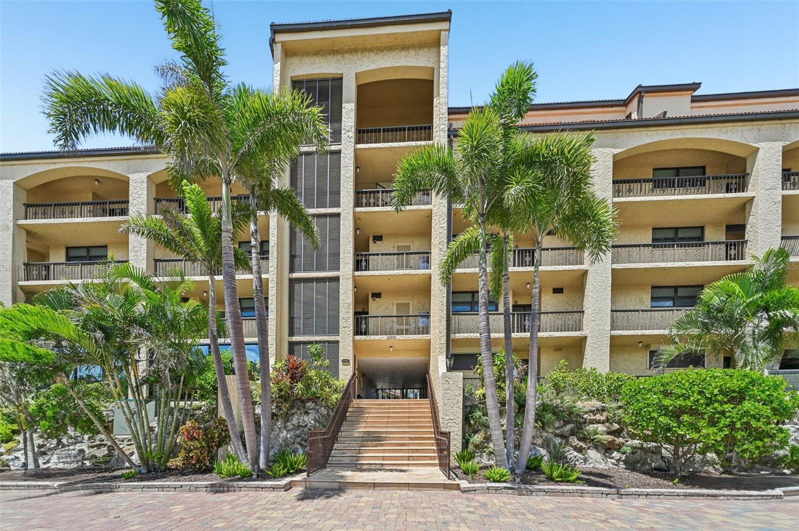 Perfect Beach Life on Siesta Key! Tortuga Beach has so much to offer. Private 77 unit complex has the small intimate feel with a luxury with it's many offerings. Private Beachfront, Tennis & Pickleball across the street, Clubhouse with kitchen, library and entertainment area, indoor/outdoor community pool, sauna, sun deck with grills and seating, and boat slips across the street on the bay. There are 3 slips open for rental for $300 a year. Just fill out your application. With the friendly residents you can enjoy the relaxing atmosphere with the wonderful views of the Gulf of Mexico from daytime sunbathing to sunset pleasures. Upon arrival to the condo you will find an enclosed lanai to offer more living space in the 1650 Square feet. Kitchen has plenty of space with it's wood cabinets and granite countertops with pass through breakfast bar. New AC. Split Floor plan. Primary bedroom closet contains the washer dryer but Tortuga also offers a laundry facility if you are in need. Separate dining room just off the kitchen for entertainment. Covered Parking spot very close to the entrance and elevator for easy loading and unloading.