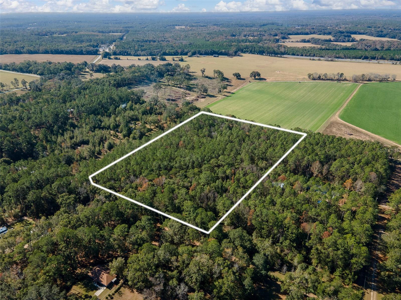 Discover the perfect opportunity to build your dream property on this expansive 10-acre parcel convenient to nearby Alachua and High Springs. Tucked away in a peaceful natural setting yet just minutes from shopping, dining, and major roadways, this versatile property offers the ideal blend of privacy and convenience.  Enjoy the best of both worlds — a quiet rural feel with easy access to Alachua and High Springs’ charming downtowns (located approximately 8 miles from downtown Alachua and approximately 6 miles from downtown High Springs), and to major corridors including US-441 and I-75. This expansive parcel is a blank canvas ready for your vision. With ample space and flexible potential, this land truly presents an exceptional opportunity!