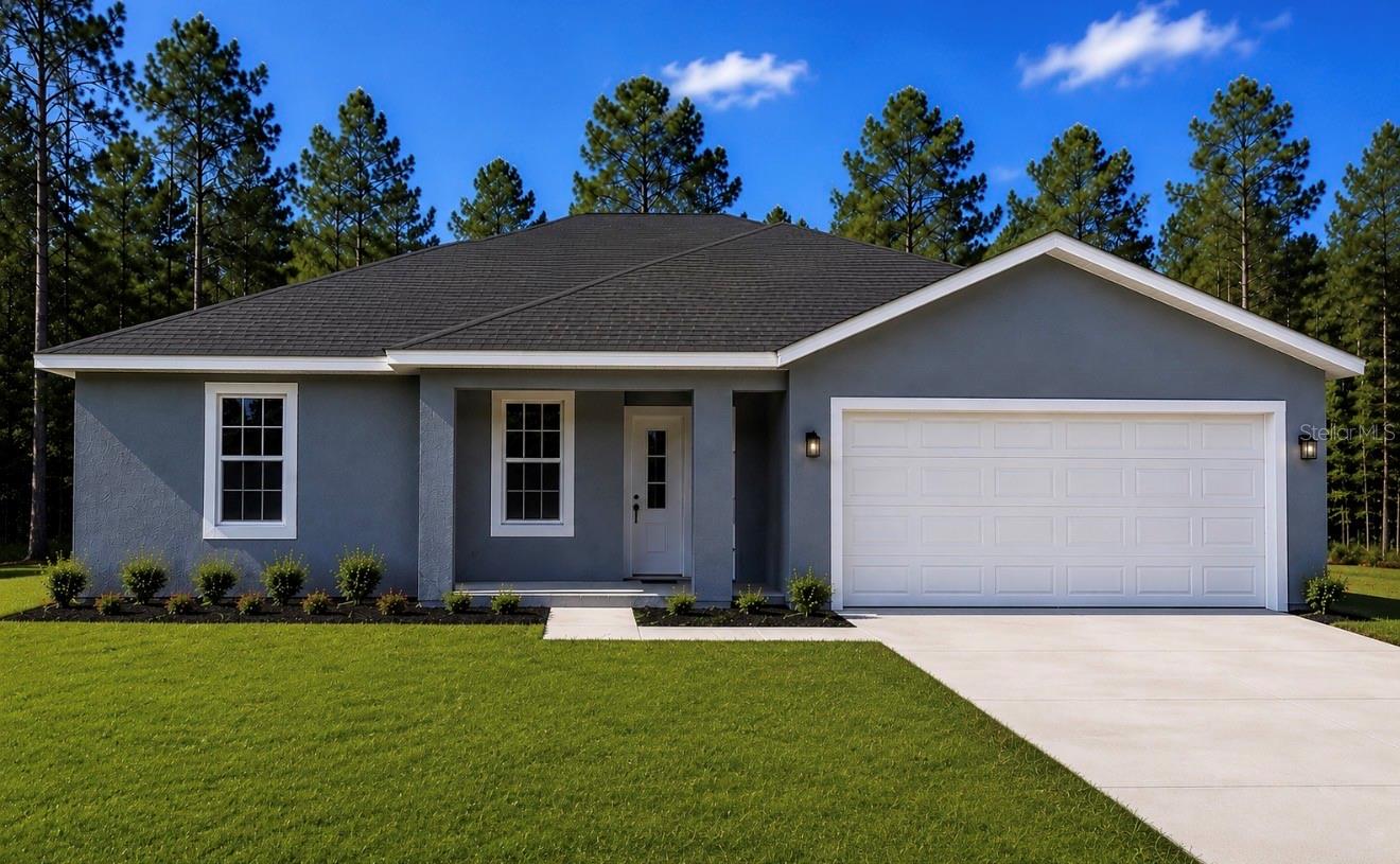 Under Construction. Discover the perfect blend of modern comfort and peaceful Florida living in this brand-new construction home located in the desirable Royal Highlands community of Brooksville. Offering 4 bedrooms, 2 bathrooms, and 1,846 square feet of thoughtfully designed living space, this home features an open-concept layout with a spacious family room, a well-appointed kitchen with an island, a private owner's suite with a walk-in closet, and a split-bedroom floor plan designed for both comfort and functionality.
Situated on a generously sized homesite with no HOA or CDD fees, this property provides plenty of space to enjoy the outdoors while maintaining privacy. Royal Highlands is known for its natural beauty, quiet setting, and convenient access to nearby amenities. Outdoor enthusiasts will appreciate being just minutes from the Weeki Wachee Springs State Park, the Withlacoochee State Forest, kayaking, hiking, fishing, and the Suncoast Trail.
Families will enjoy access tohighly regarded Hernando County schools, with access to additional A-rated public and magnet school options within the county, while nearby shopping, restaurants, medical facilities, and everyday conveniences are just a short drive away along US-19 and the Suncoast Parkway, providing an easy commute to Tampa and surrounding areas. Whether you're looking for a peaceful retreat or a place to entertain family and friends, this home offers the best of both worlds.