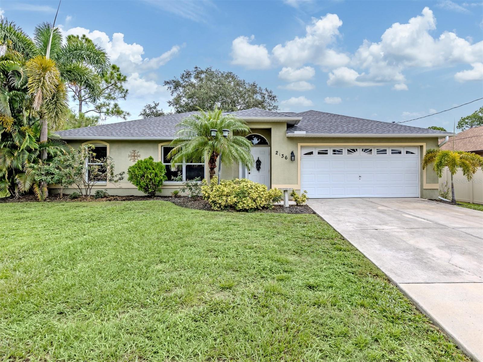 Welcome home to this beautifully maintained 3-bedroom, 2-bath residence located in a desirable North Port neighborhood! This inviting home features a spacious backyard shaded by beautiful mature trees, providing the perfect setting for relaxing, entertaining, or enjoying the outdoors. 
Enjoy peace of mind with a new roof (2025) and new A/C system (2024), along with hurricane shutters for added storm protection. Situated outside of a flood zone, this home offers both comfort and convenience with easy access to shopping, dining, parks, and everyday amenities.
Don't miss this wonderful opportunity to own a move-in-ready home in a fantastic North Port location!