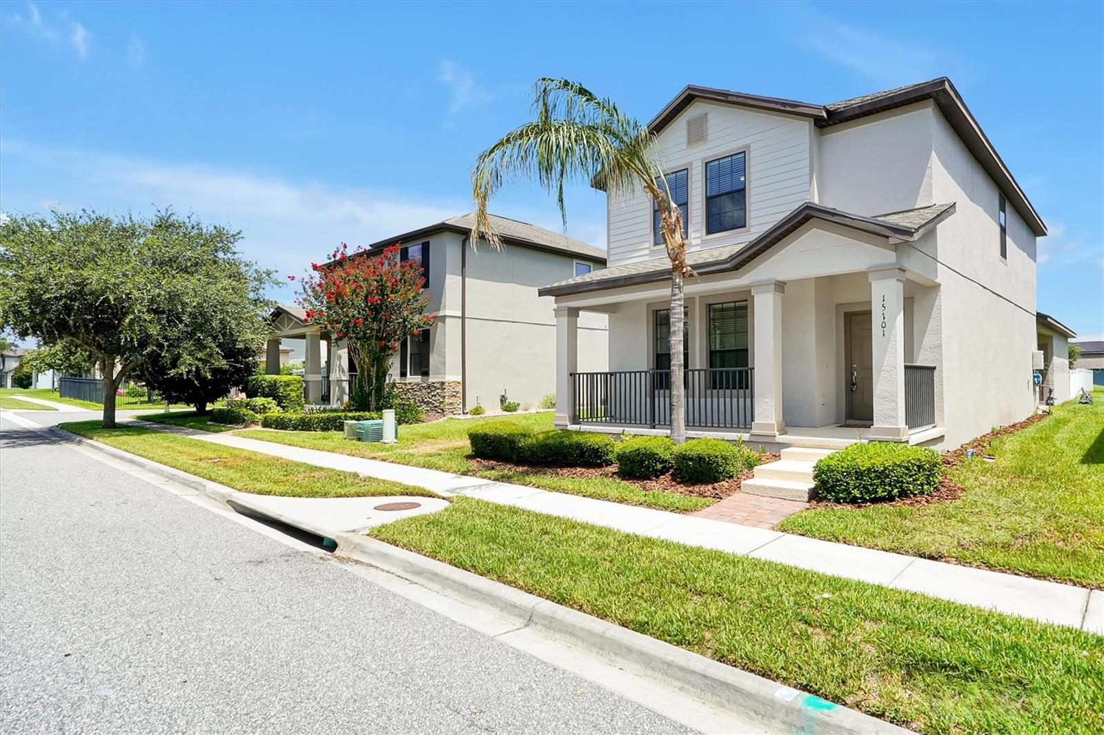 Welcome to this well-maintained, move-in-ready two-story home in the sought-after Summerlake community of Horizon West at Winter Garden. Low-maintenance living with HOA-included lawn care. Beautiful home featuring living space with 3 bedrooms, 2.5 bathrooms, 1 versatile main-level den/office/flex room, 2-car garage and covered patio. A-rated school zone. The functional open floor plan features a modern kitchen that flows into the dining and living areas. Downstairs main-level den/office is ideal for remote work, guests, or a home gym. Upstairs spacious primary suite with en-suite bath. Two additional bedrooms upstairs. Covered patio. Summerlake is an amazing Resort-Style Lifestyle community amenities including a resort-style pool with splash pad, clubhouse with lake views, state-of-the-art fitness center, tennis & basketball courts, zipline, dog park, playgrounds, sports fields, walking trails, and more. Conveniently located in the heart of Horizon West, minutes from Orange County National Golf Center, Hamlin Town Center (shopping, dining, cinema), Winter Garden Village, major highways (SR 429, 535, US 192), Walt Disney World, and Universal Orlando. Schedule a showing today!