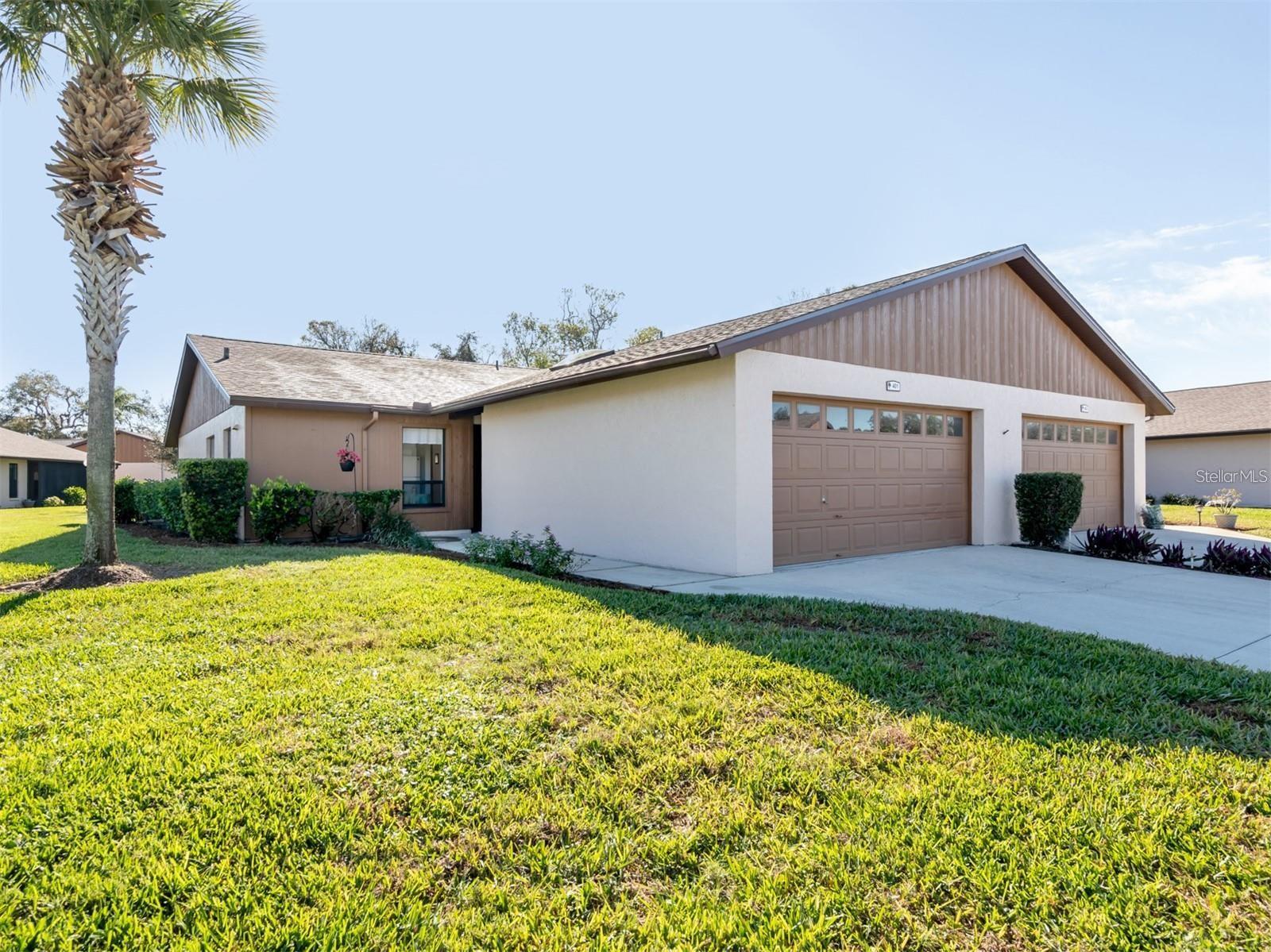 Move-in ready villa in a beloved north Venice community! Tranquil, updated & conveniently located with low HOA fees is a rare combo, especially in today’s market…. 
Curry Cove is conveniently located close to Venice downtown, shops and beaches. This attached villa has a NEW ROOF (April 2023), freshly painted interior and new flooring, new air-condition units and full electrical panel replacement. The open floor plan of the great room and dinning room opens to the shady screened lanai. The ensuite primary bedroom features dual closets & a walk-in shower for comfort & convenience. 

The door opener in the extra-value 2-car attached garage is also new as of March 2024. This friendly age 55+ community also has a lovely large community heated pool, designated RV and/or Boat parking, making this community a true standout. One small pet under 30 pounds allowed. 

This ideal location close to I-75 and US-41 offers easy access to major routes within minutes of the new Sarasota Memorial Hospital-Venice & historic downtown Venice, with its charming shops and dining options. Venice Beach, Sleeping Turtle Preserve South & Oscar Scherer State Park are nearby favorites among outdoor enthusiasts, nature lovers & birders. Access to the Legacy Trail at Nokomis Riverview Park barely a mile away!!! This home is truly a peaceful gem with a great mix of accessibility, modern amenities & serene surroundings. Don't miss your chance to experience this retreat for yourself!
