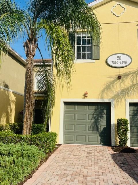 Welcome to Stonehaven! This gorgeous condominium features 3 bedrooms, 2.5 baths plus A bonus flex space, Highlights of stunning unit New luxury vinyl plank flooring throughout, stainless steel appliances and granite countertops with breakfast bar in the kitchen new paint, new floor, no carpet. Huge living room space .screened patio lanai enjoy your morning coffee and lake view with water fountain. All bedrooms are upstairs, huge walk in closet,shower and large vanity. It has split floor plan all bedrooms has bright windows. one  car garage one in the driveway. guests parking space. The Gated community of Stonehaven boosts amenities such as pool and playground . HOA application fee $150 and approval Required.  first , last month rent and deposit one month rent required. Renter insurance required. pets allowed. Pet fee $25 each a month and Pets deposit required $200 each no refundable . located in very good school district .Apply Today