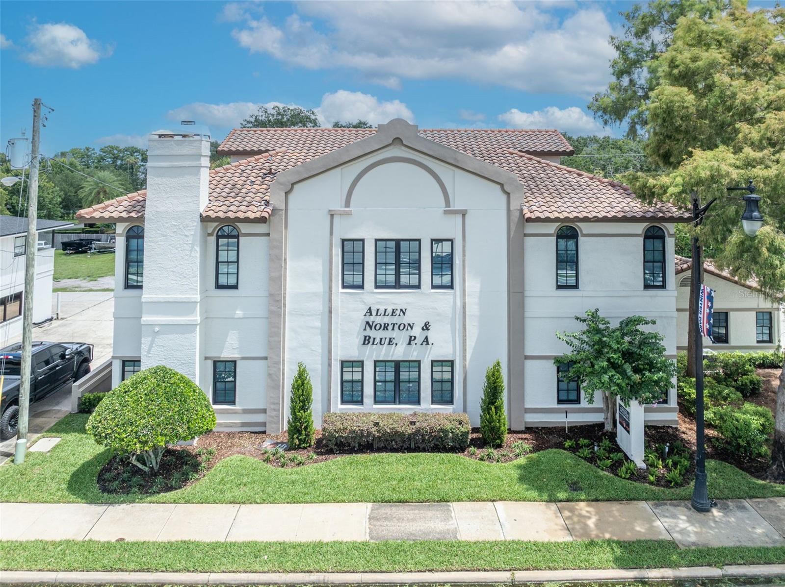 Prime Winter Park office opportunity with exceptional visibility and accessibility. This well-maintained two-story masonry office building offers approximately 6,049 square feet on a 0.31-acre corner lot with 112 feet of frontage on Fairbanks Avenue and 114 feet along Lakeview Avenue.  Located just one mile from I-4, the property provides quick access to downtown Orlando and downtown Winter Park. Fairbanks Avenue has recently undergone a major streetscape transformation including underground utilities, decorative street lighting, and a new sewer system, enhancing the corridor's appeal and long-term value. The building was originally constructed in 1948 and expanded with a second story addition in 1985, creating a professional office environment with flexible layout options for investors or owner-users. The property features 18 parking spaces and is zoned O-1 Office District by the City of Winter Park. Ideally positioned in a vibrant and highly walkable area, the building is steps from premier dining and retail including Hillstone Restaurant, Superica, Sixty Vines, and Trader Joe's. Recent improvements include a new tile roof (2009), full window replacement (2012), parking lot resurfacing (2013) extensive interior renovations (2017 and 2022), exterior repainting (2021), termite tenting (2023), new perimeter wall construction (2025), and professionally landscaped (2026). The downstairs suite is leased, generating 7,521.75 per month with the tenant paying utilities, alarm, housekeeping, building taxes, and insurance. The upstairs suite is currently vacant, offering an excellent opportunity for an owner-occupant or additional income. A rare chance to acquire a well-located Winter Park asset with stable income and value-add potential in one of Central Florida's most desirable business corridors.