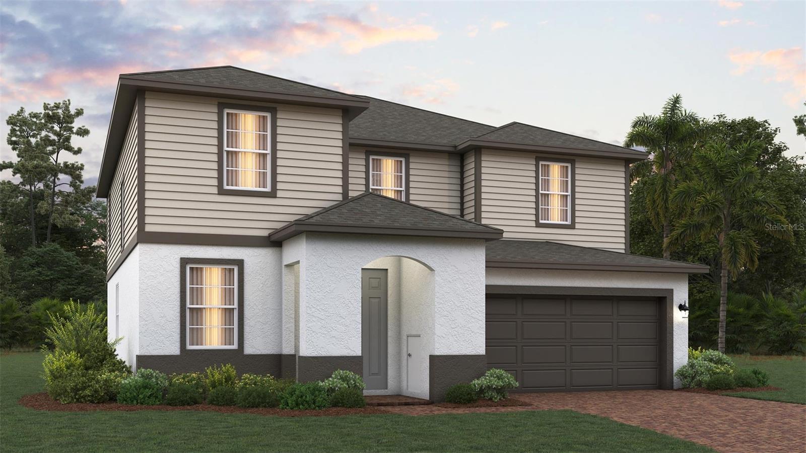Welcome to Pine Meadows Reserve, a captivating new home community by Trinity Family Builders nestled in
the picturesque surroundings of Eustis, FL. Envisioned as a haven for modern living, Pine Meadows Reserve
seamlessly blends comfort, style, and natural beauty in one of Central Florida's most desirable locations.
The Lopez Max Flex Plan offers 5 spacious bedrooms including a private bath and bedroom downstairs, 3 ½
bathrooms, a dedicated office, an upstairs loft, and a rear covered patio overlooking the serene conservation
area. Inside, you'll find quartz countertops throughout and durable tile flooring designed for both beauty and
everyday living.
Beyond your front door, Pine Meadows Reserve delivers amenities including a community pool, conservation
trail, and adjacent public tennis and pickleball courts. With the Pine Meadows conservation area right in your
backyard, there's always something to enjoy