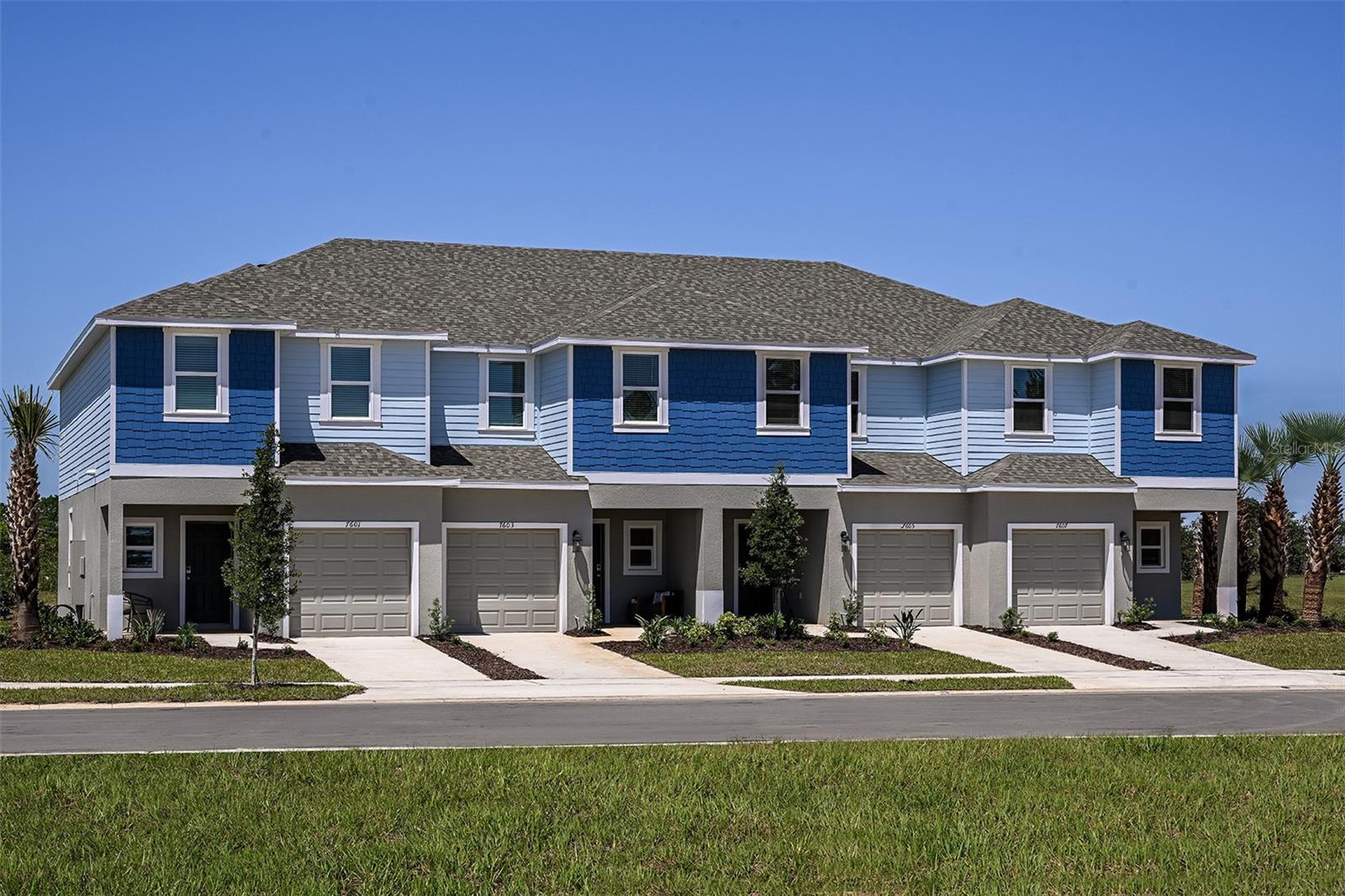 What's Special: Model Leaseback | Best Seller | Dry Retention. Model Home Leaseback - Available Now! This model home purchase includes our Model Leaseback Program. Model leaseback terms vary by model home. Please see a Community Sales Manager for additional details. Restrictions may apply. 
Built by America's Most Trusted Home Builder. Welcome to the Jasmine at 7603 Waterscape Drive in Waterstone Townhomes. This inviting model townhome offers approx. 1,404 square feet with an open great room and a bright kitchen centered around a spacious island that feels perfect for everyday meals and easy gatherings. The first level also features a cozy outdoor patio, a convenient half bath, and a one car garage. Upstairs, you’ll find two comfortable bedrooms with a full bath, along with a relaxing primary suite that includes a walk in closet and double vanity bathroom. The laundry area is upstairs for added ease, and thoughtful storage fills the home with a large pantry, under stair storage, and a linen closet. Located in Groveland just minutes from Clermont, Waterstone Townhomes offers a friendly community feel with planned amenities including a pool with cabana, dog park, Nature Play Space and Monarch Butterfly Gardens. Additional Highlights Include: washer, dryer, GE refrigerator, whole house blinds, quartz countertops. MLS#A4682168