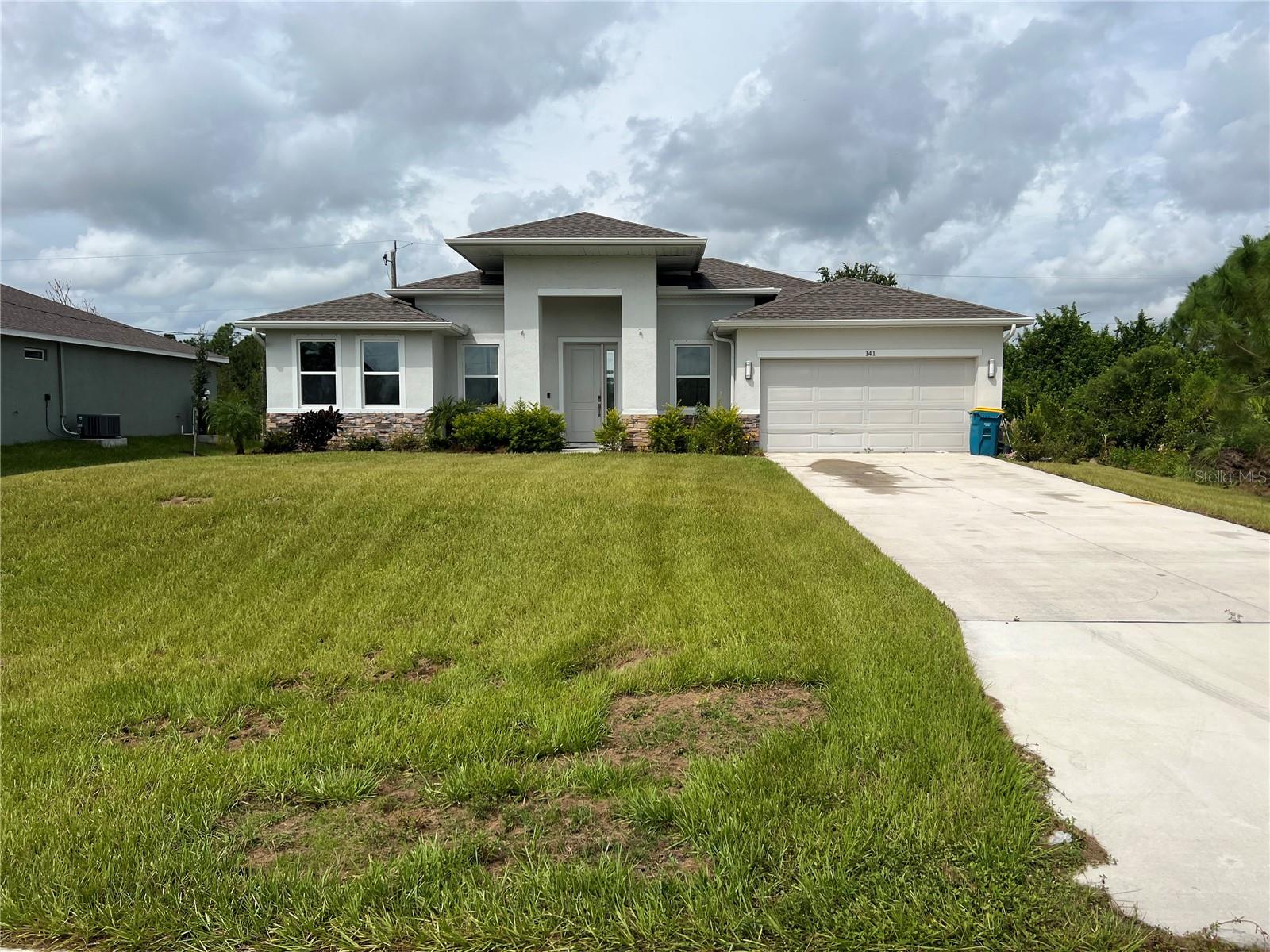 Come see this beautiful 3 bedroom 2 full bath smart home. Home was built in 2020. Walk into the open layout with granite countertops throughout. The master bathroom comes complete with dual sinks and a walk in shower. Kitchen includes above and under cabinet lighting with a large granite island with upgraded cabinets. The house has a full two car garage and plenty of room for outdoor activities. The home will require new carpet in the bedrooms. There are so many possibilities with this home, be one of the first to own a home in this up and coming neighborhood. Home is being sold As Is, contact the agent quickly because this house won't last long!