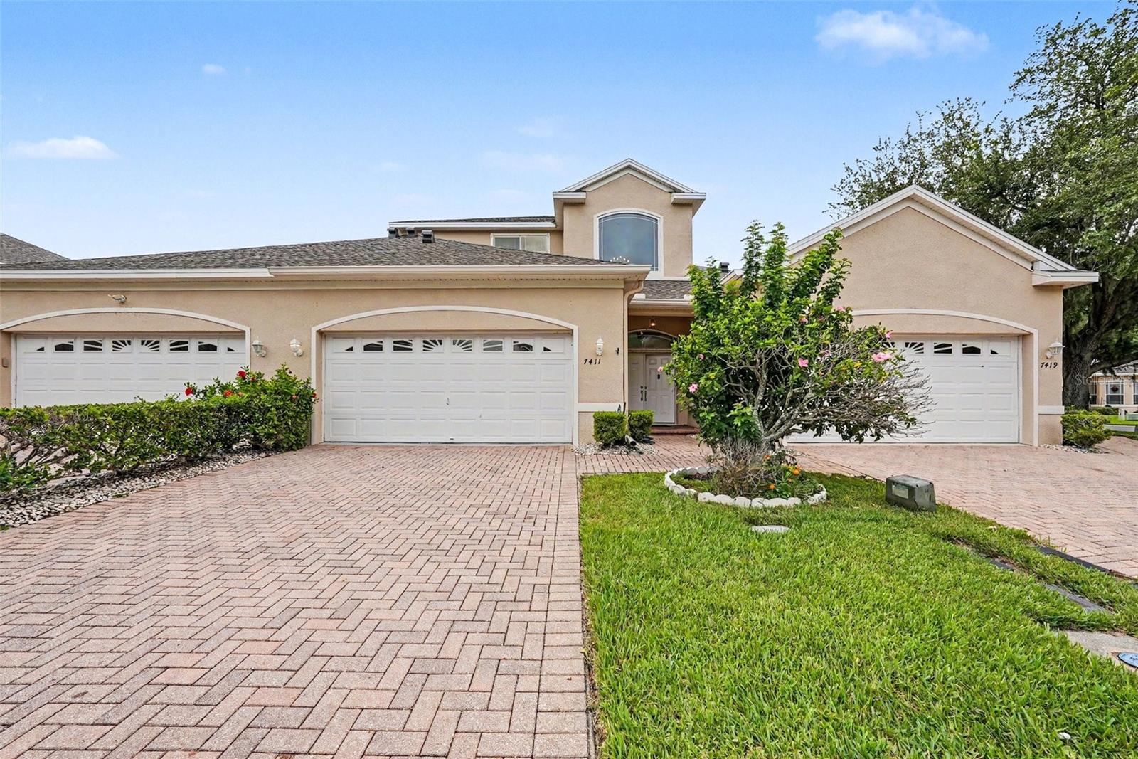 Discover a spacious and thoughtfully designed townhome in the desirable Briar Patch Village 07 SPGS PH community. Eligible buyers may qualify for lender incentives, making this an excellent opportunity to own one of the larger and rarely available floor plans in the neighborhood.

This well-maintained two-story residence offers 3 bedrooms, 2 full bathrooms, and a powder room, with soaring ceilings and abundant natural light creating an inviting atmosphere throughout. The primary suite is conveniently located on the first floor and features a walk-in shower and soaking tub for added comfort.

A versatile addition on the main level provides extra living space ready to fit your needs, while upstairs, one of the secondary bedrooms includes a bonus area ideal for a home office, reading nook, or hobby space. As a middle unit, the home offers added privacy and a peaceful setting.

Located near the community entrance, the property provides easy access in and out of the neighborhood and includes a two-car garage. Residents enjoy access to the community pool, and the low HOA fee covers roof maintenance and replacement. Beautiful hibiscus landscaping adds curb appeal and creates a warm welcome as you arrive home.