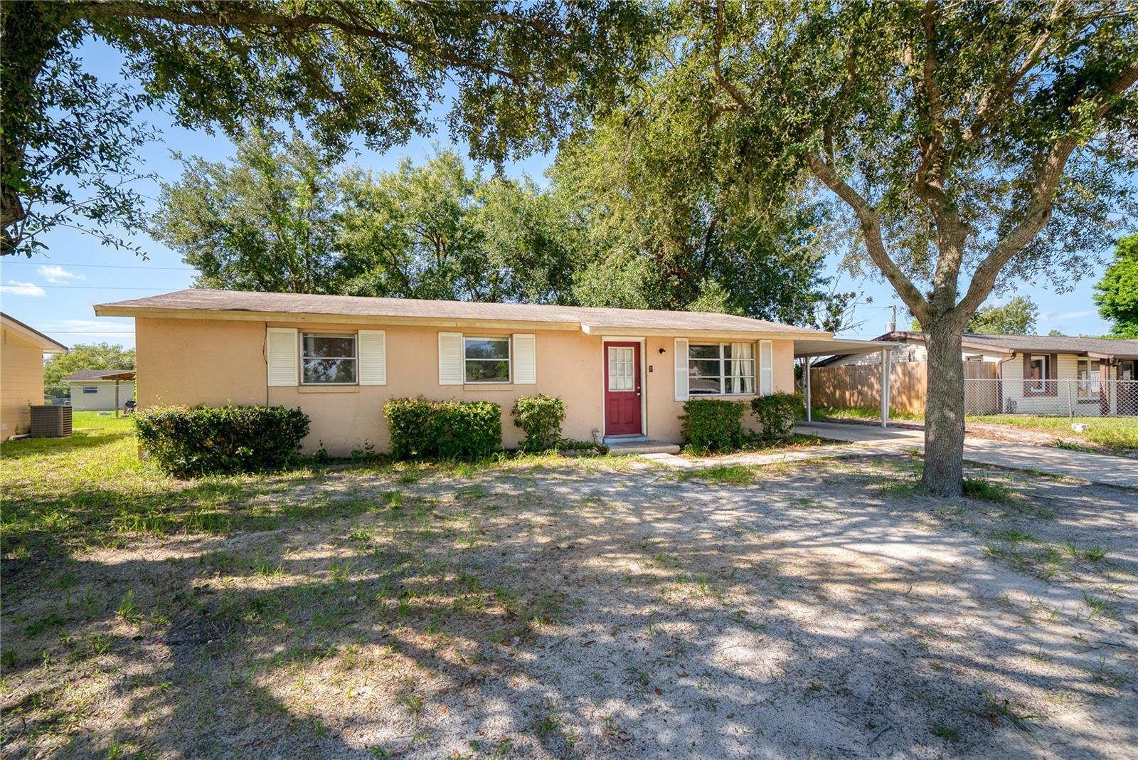 Investor opportunity in the heart of Deltona! This solid block 3-bedroom, 1-bath home offers great bones and a functional, open floor plan that's ready for updates. Whether you're looking to renovate and flip or add another property to your investment portfolio, this home presents an excellent opportunity to create value.

Enjoy a spacious screened porch overlooking the 0.17-acre yard, with plenty of room to relax or reimagine the outdoor space. With no HOA, there's ample room to park a boat, trailer, work vehicles, or additional equipment, plus extra storage space along the side of the home.

Conveniently located near shopping, dining, schools, parks, and major roadways, this property combines strong potential with an ideal central Deltona location. Bring your vision and unlock the possibilities this investment has to offer!
* Floorplan link included.