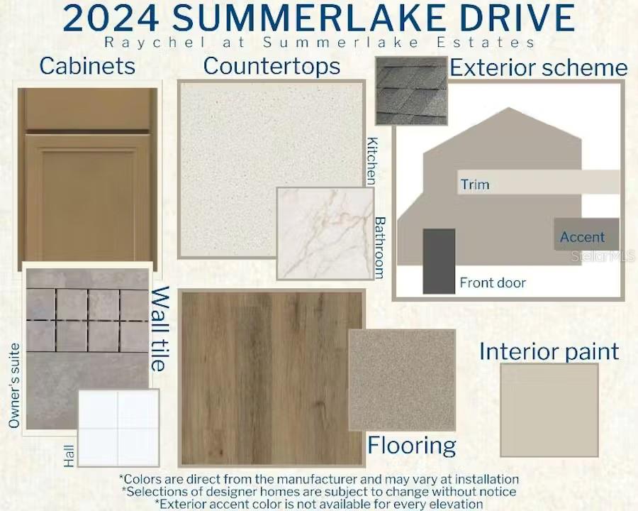 SUMMERLAKE ESTATES - Residential