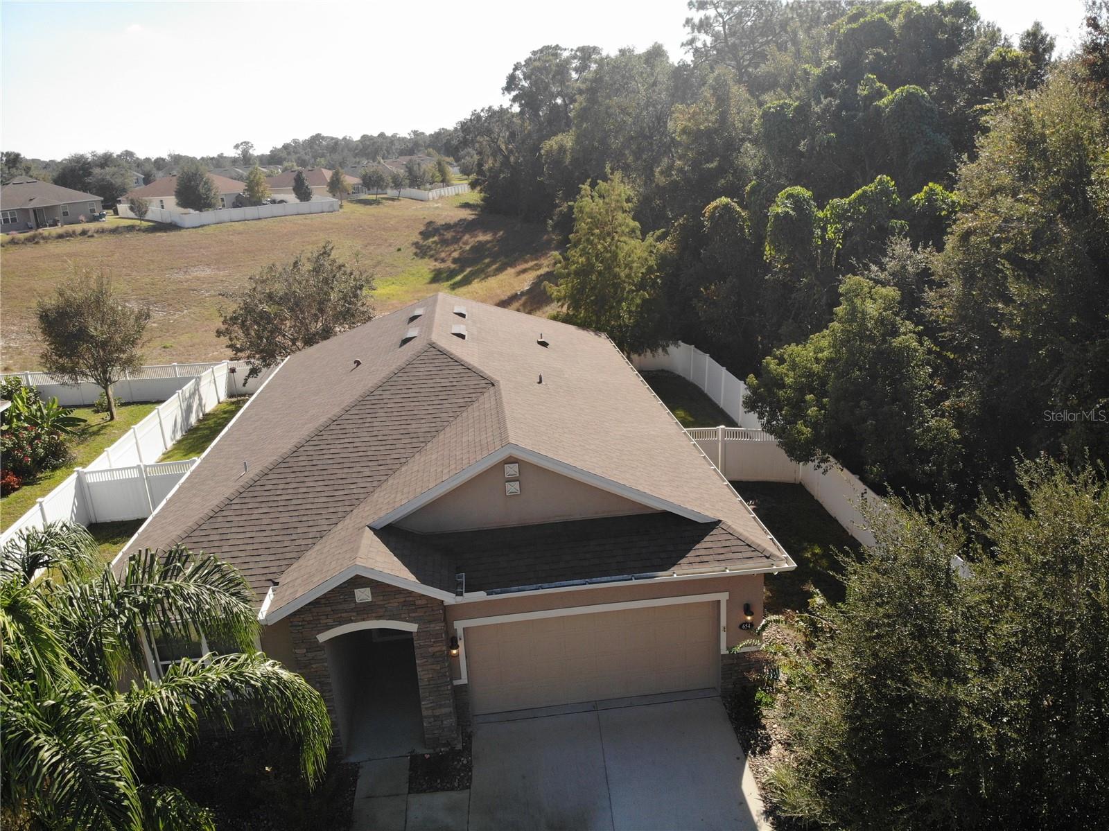 Lovely 4 br home with outstanding dimensions and an incomparable location. Situated at the end of a secluded cul de sac, this block and stucco stunner offers privacy and an idyllic backyard setting that over looks a dramatically sloping retention area. Amenities include a screened rear patio with additional paver entertainment space, spacious master suite and a split floor plan. Priced aggressively to make the decision between waiting to build versus owning now an easy one.