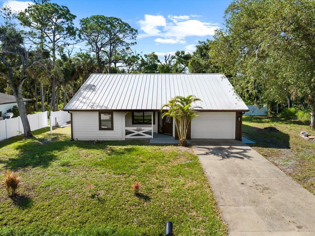 Seller offering 2K for closing costs. Charming 3-bedroom, 2-bath single-family home built in 1980, offering a 3 bedroom/ 2 bath (1,570 sq ft) of comfortable living space in a peaceful setting with no HOA or CDD fees. This well-maintained property features new tile flooring throughout and new appliances, creating a clean, modern feel ready for its next owner. Enjoy added privacy with no neighbors directly in the front or back, making it a quiet retreat ideal for relaxation. Located in the desirable South Venice area with nearby beaches, parks, a voluntary community ferry and boat ramp, perfect for embracing the Florida lifestyle. Conveniently close to shopping, dining, and everyday essentials, this home is a great opportunity whether you're looking for a primary residence, seasonal getaway, or investment property.