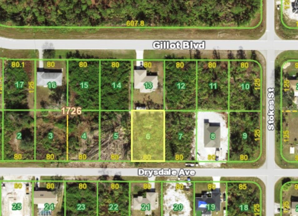 Discover one of Port Charlotte’s best residential land opportunities. This TRUST SALE offers a standard 80-by-125FT HOMESITE tucked within a peaceful, well-established neighborhood that’s seeing exciting new construction growth. The property is ZONED RSF3.5 for single-family use, NOT IN A FLOOD ZONE, and OFFERS NEARBY ACCESS TO ELECTRIC SERVICE, providing a straightforward path to future development.
With NO HOA RESTRICTIONS, you’ll have the freedom to design the Florida home you’ve always envisioned ~ whether you’re planning to build now or secure land for the future. The location is unbeatable, placing you within minutes of shopping, dining, golf courses, medical centers, and the beautiful Gulf Coast beaches.  Perfect for builders, investors, or homeowners looking to capture value in one of Southwest Florida’s fastest-growing areas, this lot represents an exceptional blend of AFFORDABILITY, FLEXIBILITY, and CONVENIENCE. The estate is motivated to sell, and this parcel is PRCEID TO MOVE ~ don’t miss your chance to invest in Florida living at its best.