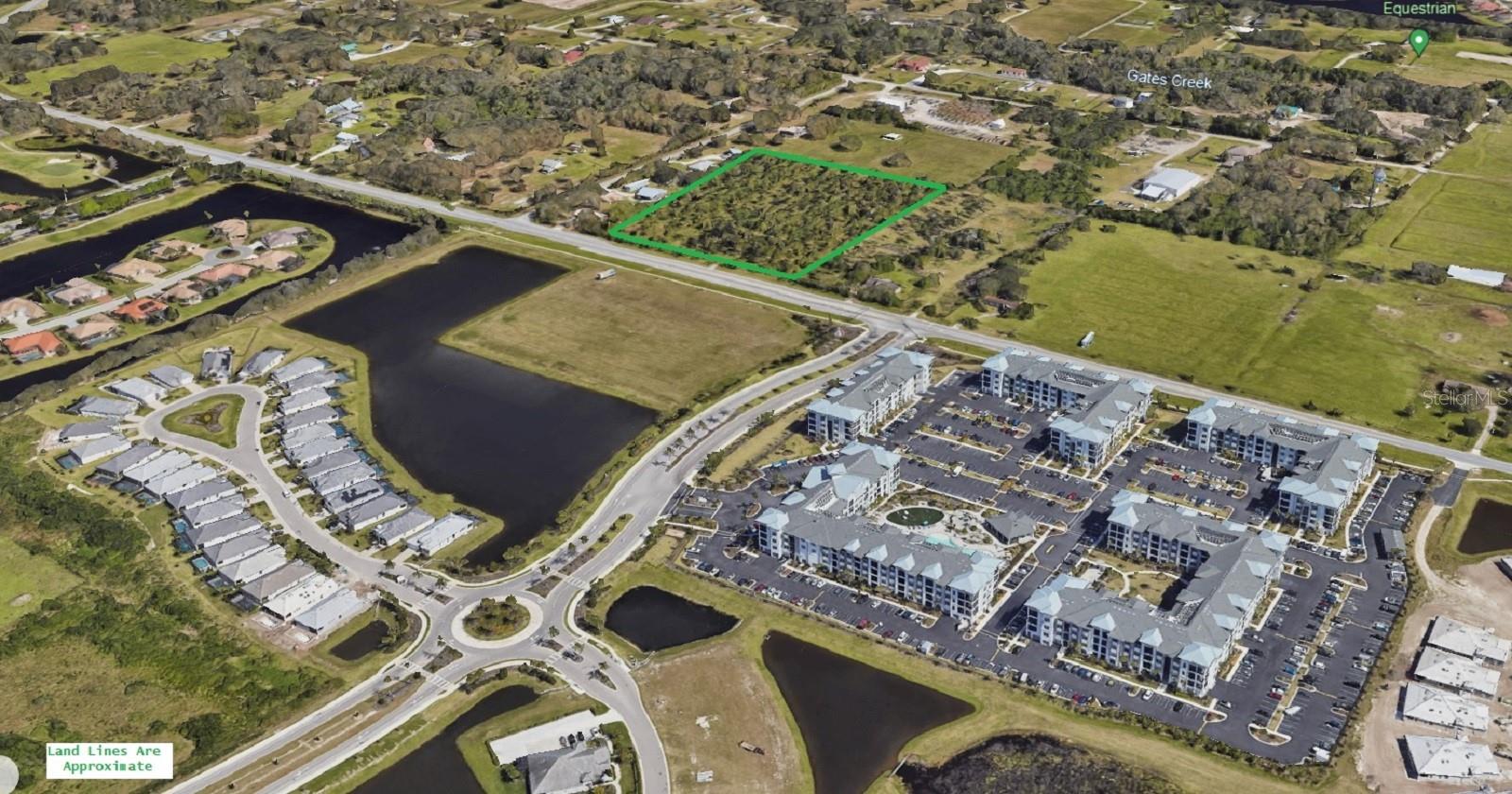 6.85 Acres on one of Manatee County's most significant arterial roads linking North County to Sarasota.  Former tree farm.  UF-3 Future Land Use could allow for lower intensity commercial, office or residential development.  AADT: 23,500.  County utilities along UMRR.  Located across from entrance to Watercolor Place by Medallion Homes.