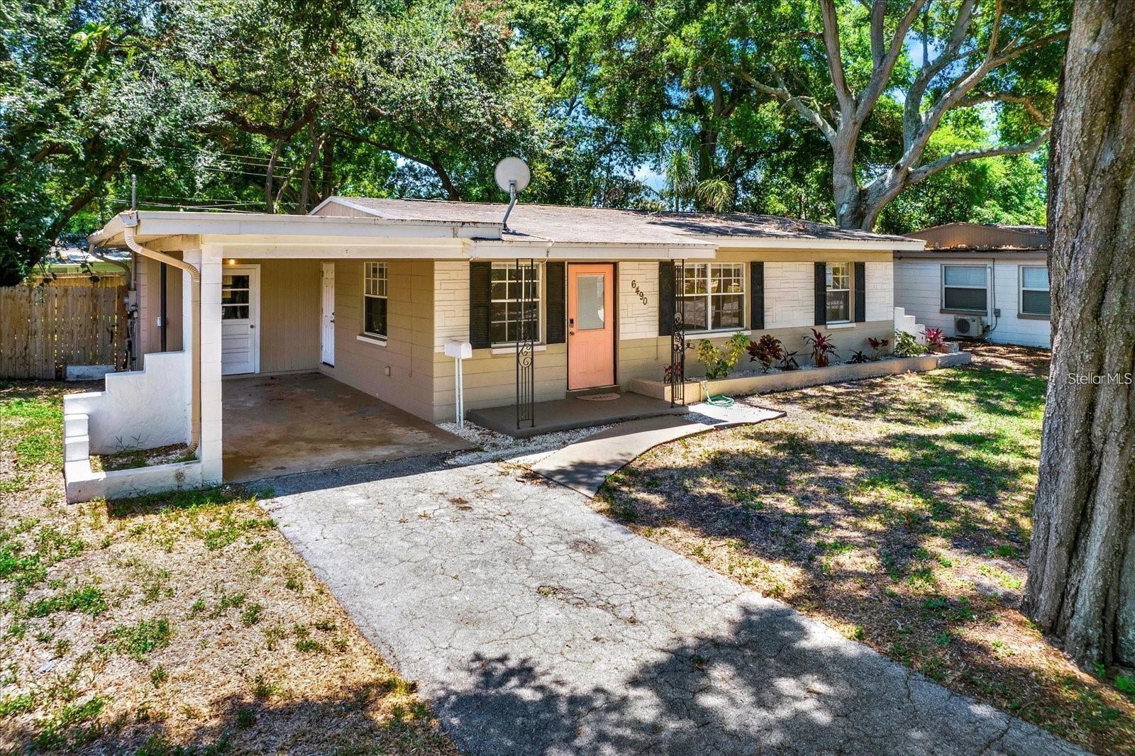 Charming 3-bedroom, 1-bath home in the heart of Disston Heights, one of St. Pete's most sought-after neighborhoods. This 1,242 sq ft home features durable LVP flooring throughout, giving every room a clean, modern feel. The huge backyard offers endless potential, room to entertain, garden, or add a future addition. Ideally located close to shopping, dining, and easy access to downtown St. Petersburg. Don't miss this move-in-ready gem in a prime location! Buyer and buyer's agent to independently verify any lease, rental, and occupancy restrictions with the City of St. Petersburg prior to closing