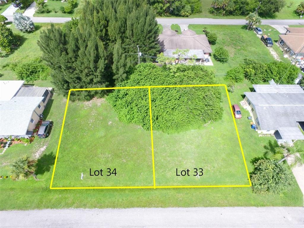 Big residential lot in Warm Mineral Springs, North Port neighborhood. Warm Mineral Springs is known worldwide for its healing waters. This lot is zoned RMF1 (Perfect for duplexes and single-family homes). This lot (Lot 34) can be combined with the adjacent lot (Lot 33) to make a double lot. Must see!!! Financial Analysis for Building a Duplex on this Property, along with a list of RMF Zoning Entitlements attached