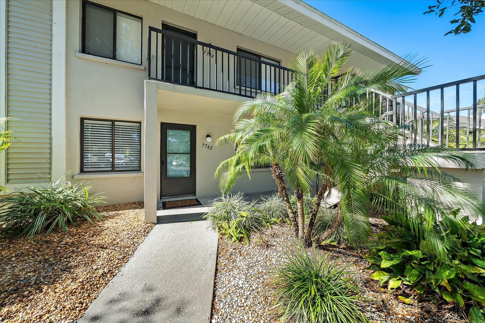 Freshly Updated, Price Reduced, and Ready for Its Next Owner! Enjoy peaceful golf course views and effortless Florida living in this beautifully updated first-floor condo in Eagle Creek at Palm Aire. Featuring 2 bedrooms, 2 baths, a renovated kitchen, brand-new flooring, and a freshly professionally painted primary suite, this home is truly move-in ready. Situated on the 7th fairway of Palm Aire Golf & Country Club, a premier 54-hole championship golf community with three 18-hole courses, this condo offers stunning fairway views from both the primary bedroom and the screened lanai. Golf enthusiasts can take advantage of optional membership opportunities, while non-golfers can simply enjoy the beautiful surroundings with no mandatory club membership required. The community pool is conveniently located just steps away, and major improvements have already been completed, including a new HVAC system (2020), new roof (2021), and exterior building painting (2022), offering added value and peace of mind. HOA fees cover water, sewer, trash, lawn care, exterior pest control, and basic cable, making ownership both convenient and affordable. Ideally located near shopping and dining at UTC, I-75, downtown Sarasota, and the area's renowned Gulf Coast beaches. Now offered at $224,000, this is an exceptional opportunity to enjoy the Florida lifestyle in one of Sarasota's most desirable golf course communities.