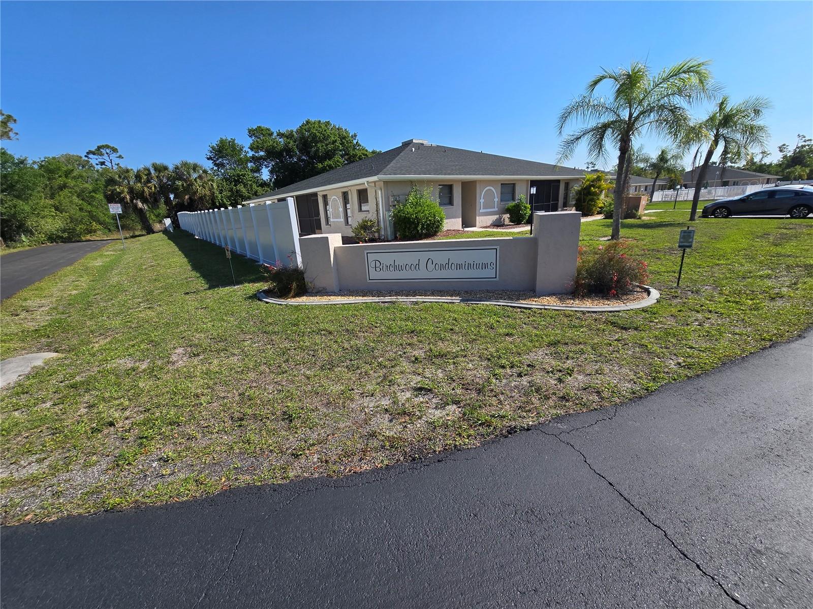 Price adjustment on beautiful one story condo. Discover a beautifully updated 2-bedroom, 2-bathroom condo perfectly positioned near the best of Port Charlotte and Punta Gorda. Tucked away for added privacy, this single-level residence offers both comfort and convenience with a long list of recent upgrades. Notable improvements include a new A/C system (2020), recessed lighting and water softener (2021), a new roof installed (2022), and stylish vinyl plank flooring, interior doors, hot water heater, patio screening, and shower head filters all updated in 2023.
The layout features an open-concept living area that flows seamlessly to a private screened patio through sliding glass doors. The galley-style kitchen includes a pass-through window, making it perfect for entertaining. A split-bedroom floor plan enhances privacy, with a guest bedroom, full bath, and laundry closet situated at the front of the unit. On the opposite side, the spacious primary suite boasts its own en-suite bathroom, generous closet space, and direct patio access. Conveniently located just steps from the assigned parking space and community pool, this condo combines accessibility with a peaceful setting. Whether you’re searching for a full-time Florida home or a smart investment opportunity, this property checks all the boxes. Enjoy easy access to shopping, dining, boating, fishing, parks, medical facilities, I-75 and the Punta Gorda Airport..

Don’t miss your chance—schedule your private showing today!