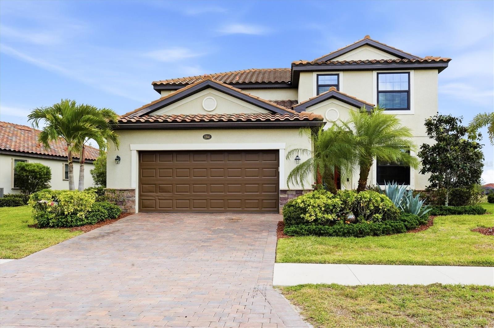 Welcome to this spacious and beautifully appointed two-story home located in the highly sought-after Gran Paradiso community in Venice! Offering over 2,600 square feet of living space, this impressive residence features 4 bedrooms, 3 full bathrooms, and a dedicated office—perfect for working from home or accommodating guests.
Designed for both comfort and peace of mind, the home is equipped with hurricane impact windows throughout. Step outside to your custom-designed pool, uniquely crafted with shallow lounging areas on both ends and a deep center—ideal for relaxing, entertaining, and enjoying the Florida lifestyle. From your own backyard oasis, take in stunning pond views both in the front and rear of the home—an exceptional and rare feature that provides tranquil water vistas from multiple angles. The home’s positioning also allows you to enjoy both morning and afternoon sun, as well as front-row views of Wellen Park’s Fourth of July fireworks right from your pool.
Located just approximately 2 miles from Downtown Wellen Park, you’ll enjoy convenient access to dining, shopping, entertainment, and community events. Living in Gran Paradiso means access to resort-style amenities including a luxurious clubhouse, fitness center, resort pool, spa, tennis and pickleball courts, and a vibrant social calendar—all within a beautifully maintained, gated community with scenic walking paths and lush landscaping.
This home offers the perfect blend of space, location, and lifestyle—don’t miss the opportunity to make it yours!