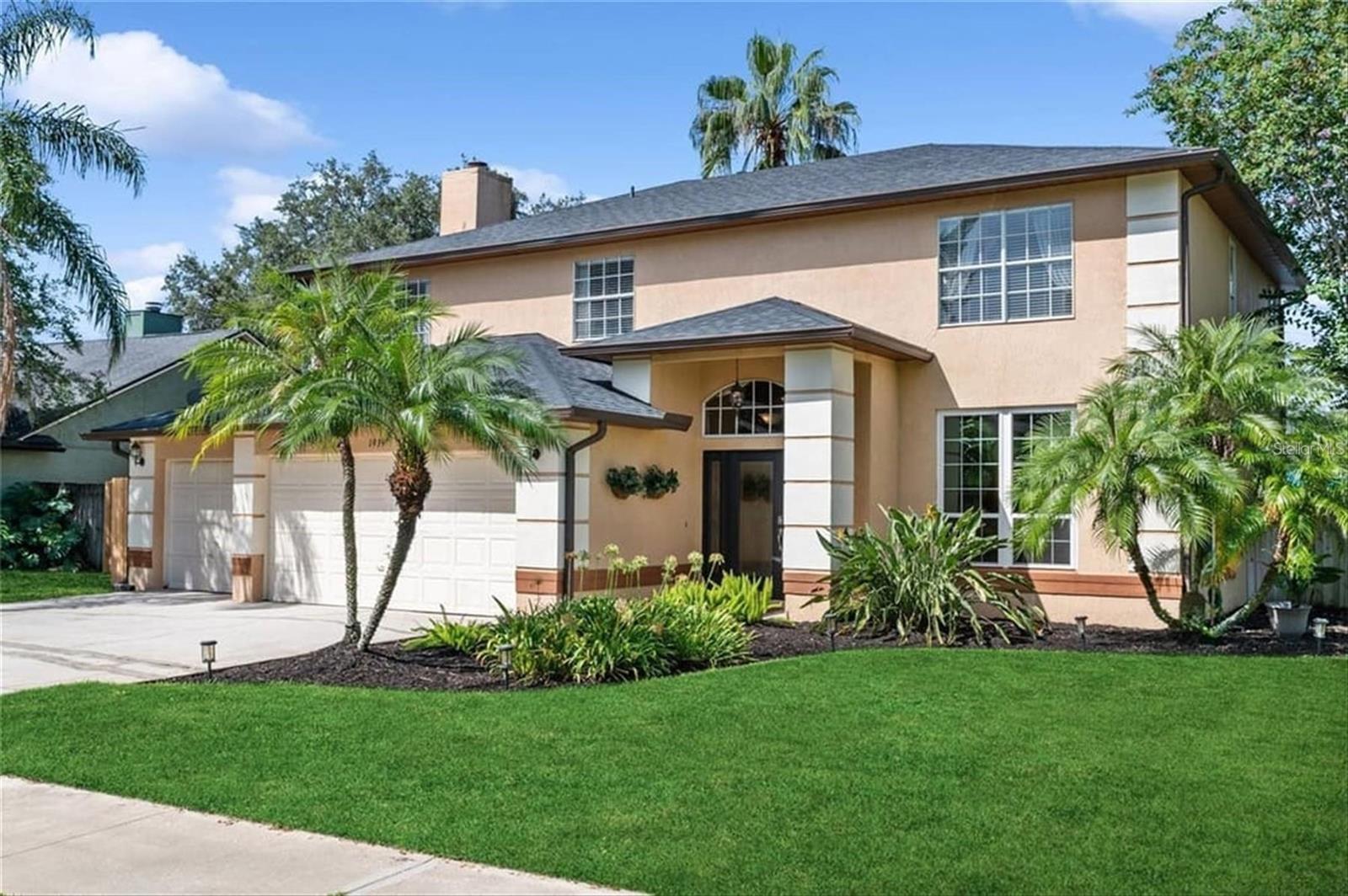 Resort-style living meets timeless Mediterranean charm in Oviedo's highly sought-after Twin Rivers Golf Community.

Perfectly positioned on a quiet cul-de-sac, this beautifully updated turnkey pool home offers the space, character, and lifestyle today's buyers are searching for. A dramatic two-story foyer welcomes you inside, where soaring ceilings, abundant natural light, warm architectural details, and an open, inviting floor plan create an immediate sense of home.

At the heart of the home, the spacious kitchen features custom cabinetry, granite countertops, stainless steel appliances, and generous storage, all opening to an oversized family room anchored by a striking flagstone fireplace. Formal living and dining spaces provide flexibility for entertaining, while a dedicated office or den offers the perfect work-from-home retreat.

The spacious primary suite serves as a private sanctuary, featuring a fully remodeled spa-inspired bathroom and a stunning custom walk-in closet. A second luxury bathroom has also been completely renovated, creating an elevated experience for family and guests alike. Generously sized secondary bedrooms and an oversized three-car garage complete the home's thoughtful layout.

Step outside and discover your own private backyard oasis. The PebbleTec saltwater pool, expansive brick paver deck, solar pool heating system, and charming gazebo create the perfect setting for entertaining, relaxing, and enjoying Florida's year-round sunshine. Whether hosting friends poolside or unwinding after a long day, this backyard was made for living.

With nearly every major system already updated, this move-in ready home allows new owners to focus on enjoying the lifestyle rather than tackling costly renovations. Recent improvements include two fully remodeled luxury bathrooms, a custom primary closet renovation, new washer and dryer (2023), new dishwasher (2023), new solar pool heater (2024), new pool pump (2025), whole-home water softener and water purification system (2025), new range (2026), whole-house surge protection (2026), and an HVAC UV air purification system (2026).

Additional major updates include a roof replacement (2018), upstairs HVAC system (2019), hurricane-resistant front door (2019), complete home re-pipe (2022), energy-efficient double-pane windows and sliding glass doors, and a PebbleTec pool renovation featuring a saltwater chlorination system, updated coping, and an expanded paver deck.

Located within one of Oviedo's most desirable communities, residents enjoy mature tree-lined streets, golf course surroundings, nearby conservation areas, top-rated Seminole County schools, and convenient access to UCF, Research Park, Oviedo on the Park, shopping, dining, and major commuter routes.

This is more than a home, it's the lifestyle you've been waiting for.