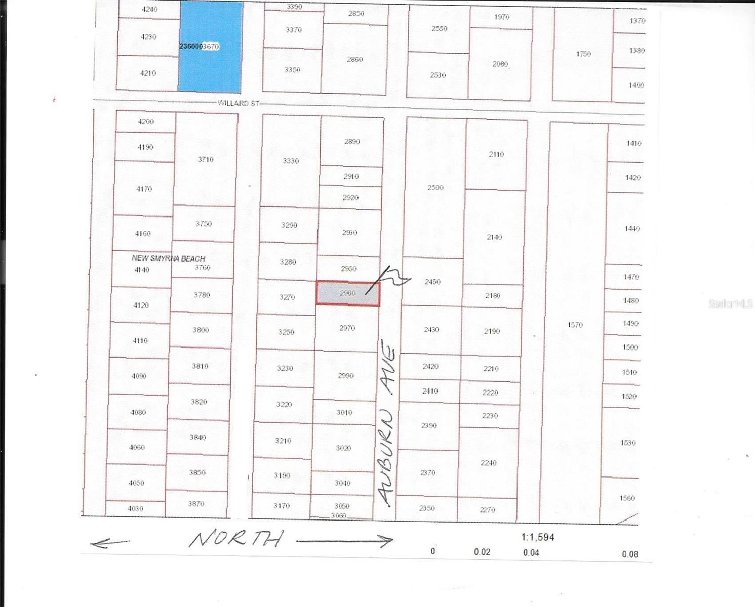 TURNBULL SHORES LTS 01-99 INC - Land