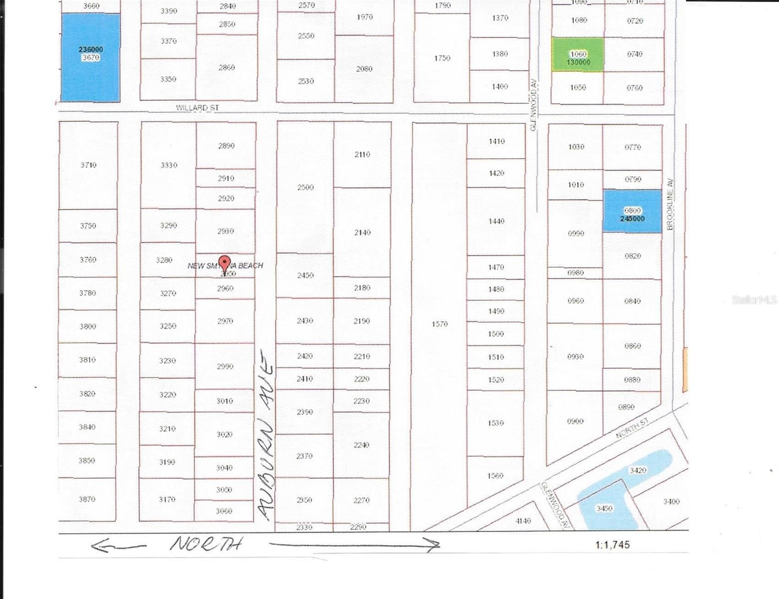 TURNBULL SHORES LTS 01-99 INC - Land