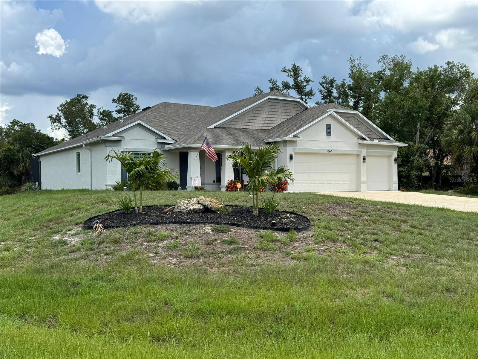 Welcome to this beautifully maintained Port Charlotte home offering privacy, space, and the best of the Florida lifestyle. Situated on an oversized double lot, this 4-bedroom, 3-bath residence features a versatile den/office, a spacious 3-car garage, and a thoughtfully designed floor plan with room for both everyday living and entertaining.
Inside, you’ll find an open and inviting layout with generous living areas, a well-appointed kitchen with modern finishes, and abundant natural light throughout. The flexible den provides the perfect space for a home office, guest area, or additional living space to fit your needs.
The outdoor living area is where this home truly shines. Enjoy a private backyard retreat featuring a screened resort-style pool and relaxing jacuzzi, creating the ideal setting for entertaining, unwinding, or enjoying Florida evenings outdoors. The oversized lot adds valuable privacy and provides plenty of room to enjoy the outdoors.
Conveniently located near shopping, dining, golf courses, parks, schools, and the Gulf Coast beaches, this Port Charlotte property offers a great combination of comfort, location, and Florida living.