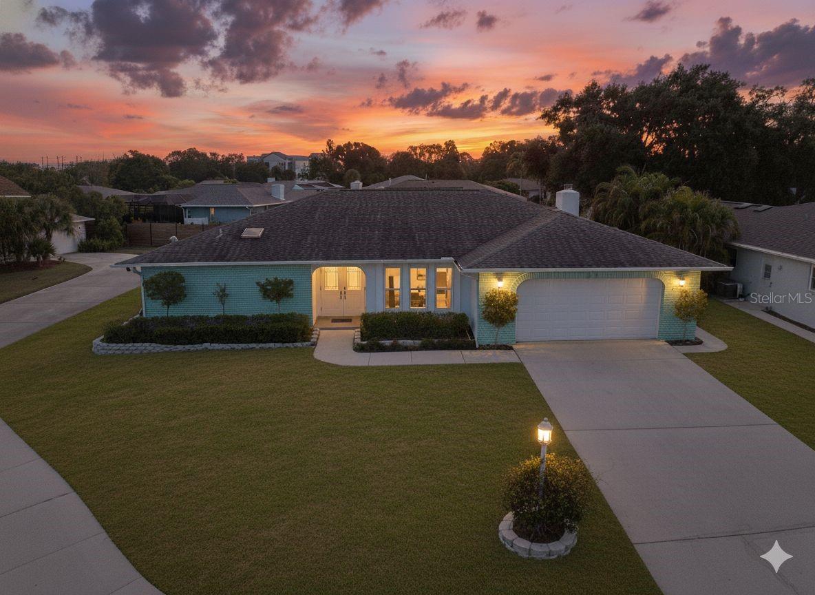 LOCATION AND CONDITION ARE A+++

From the moment you arrive, you’ll feel right at home in this impeccably maintained residence. Meticulous care and attention to detail are evident throughout. The welcoming foyer opens seamlessly to the dining and living areas, offering views of the expansive lanai and oversized backyard. The beautifully remodeled kitchen is truly the heart of the home, designed to inspire and impress. Featuring porcelain tile floors, bright granite countertops, new cabinetry, and new appliances, it opens effortlessly to the family room with a cozy fireplace—perfect for both entertaining and everyday living. A smart thermostat and Ring doorbell add modern convenience and peace of mind. Whether seated at the breakfast bar or in the sunny nook beneath cathedral ceilings and skylights, you’ll appreciate the light-filled, open atmosphere. A generously sized pantry will delight any home chef. The split-bedroom floor plan provides privacy for all. Two guest bedrooms offer walk-in closets and share a roomy bath with direct lanai access. The primary suite is a true retreat, featuring a spacious walk-in closet and a stunning, newly renovated bath with updated tile flooring, new cabinetry, linen storage, and a solid-surface dual-sink vanity. Impact-resistant windows and doors are installed throughout, including private lanai access from the primary suite. Additional highlights include an oversized laundry room, ample floored attic storage, and an extended lanai designed for outdoor enjoyment—complete with granite counter space, sink, gas grill, and vented stainless-steel hood. The oversized lot provides abundant outdoor space and room for a future pool, if desired. Ideally located with convenient access to Downtown Sarasota, UTC Mall, Benderson Park, golf courses, dog parks, and recreation for all ages, this home places you just 15–20 minutes from the airport, Ringling Museum, marinas, colleges, and Lakewood Ranch Main Street. Move-in ready and thoughtfully updated, this exceptional property offers the lifestyle you’ve been waiting for. Schedule your private showing today and experience it for yourself.