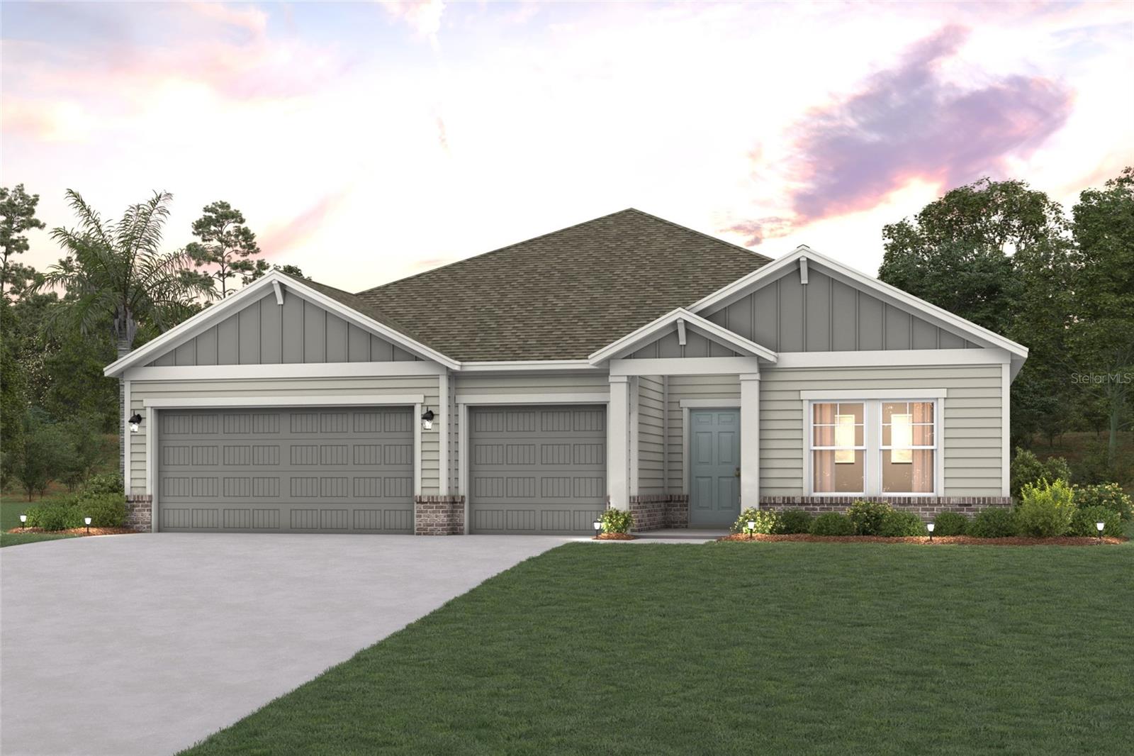 Under Construction. The luxurious Kenai floor plan is a must-see! The porch entry opens into a welcoming foyer, which leads past a private study and two bedrooms flanking a bath. Across the foyer, you'll find a handy mud room and a linen closet, with the laundry conveniently close by. At the heart of the home, an open kitchen with a walk-in pantry, wraparound countertops, and a center island overlooks an airy great room and a dining area. A spacious covered patio sits outside. The primary suite is a serene escape from the day, showcasing dual walk-in closets and a large private bath with two vanities and a walk-in shower. A fourth bedroom with a walk-in closet and an attached bath rounds out this attractive floor plan. Includes a 3-bay garage! Options include: A separate tub and shower at the primary bath, A super shower at the primary bath . Reserve East residents will enjoy planned on-site, amenities, including a clubhouse with large pool, pickle ball courts and dog park.