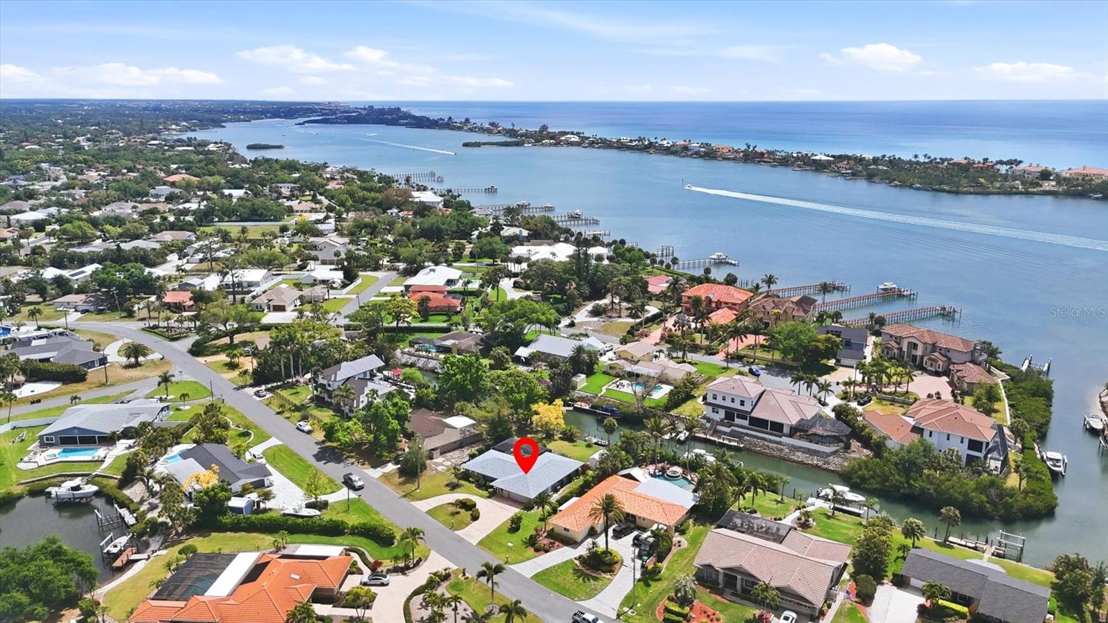 Calling all WATER enthusiasts! BOATERS DREAM IN SORRENTO SHORES! 

Just FOUR houses from the Intracoastal Waterway with NO bridges to the Gulf, this beautifully updated waterfront pool home delivers the lifestyle buyers come to Florida searching for.

Welcome to Sorrento Shores — a hidden gem perfectly positioned between Venice Island and Siesta Key, where every day feels like a vacation.

Situated on an oversized canal-front lot, this move-in ready 3-bedroom, 2-bath home offers quick deep-water access to the Intracoastal and Gulf beyond. Bring your boat, your paddleboards, your fishing gear, and start living the coastal lifestyle immediately.
This home is Offered TURNKEY (minus select personal items), has a Private dock with quick open-water access, a 27x40 screened lanai with resurfaced pool for plenty of lazy pool days, and sits on an Oversized .36-acre lot.
No need to store your boat trailer off site, there is ample parking for your boat trailer right on your own property. No CDD fees + voluntary HOA only $130/year

And the Big-Ticket items have been taken care of:
NEW ROOF 2025, NEW SEPTIC SYSTEM 2024, NEW POOL CAGE 2025
SEWER PIPES RELINED 2023-2024, IMPACT WINDOWS 2018, NEW POOL HEATER 2025, NEW WATER HEATER 2024
Newer A/C 2018
Updated baths + fresh interior finishes 2025

Cruise by boat to Casey Key Fish House, Pops Sunset Grill, Snake Island, Midnight Pass, Venice waterfront restaurants, and the Gulf of Mexico — all from your own backyard.

This is not just a home…
It’s the waterfront lifestyle buyers dream about!