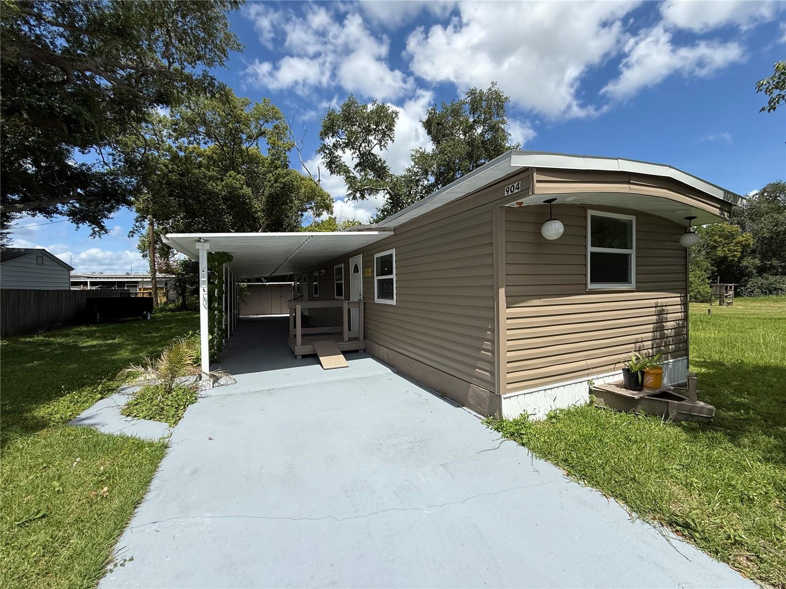 Charming 2 Bedroom / 1 Bathroom Mobile Home on 0.22 Acres — No Lot Rent & No Restrictions!

Discover the freedom of owning your own property with this well-located mobile home sitting on a spacious 0.22-acre lot with NO land lease and NO HOA restrictions. Enjoy the privacy and flexibility of owning both the home and the land.

This cozy 2-bedroom, 1-bathroom home offers an affordable opportunity for homeowners, investors, or anyone looking for a property with room to enjoy outdoor living. The generous lot provides plenty of space for parking, storage, gardening, recreational use, or future improvements.

With no community restrictions, you have the freedom to make the property your own. Whether you're looking for a primary residence, investment opportunity, or a peaceful place to call home, this property offers excellent potential.