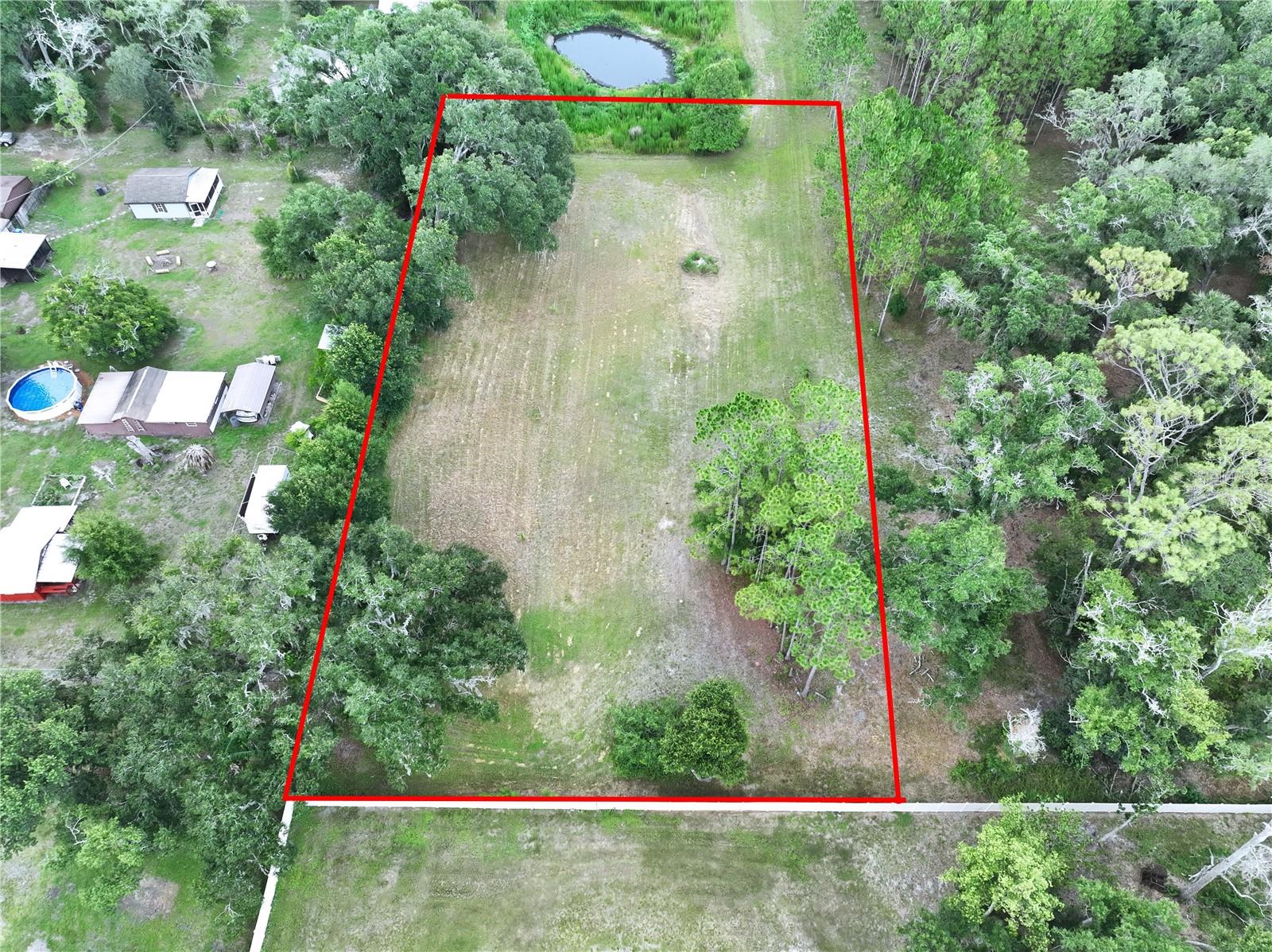Vandervort Estates is an exclusive, private enclave featuring just three spacious homesites, each ranging from one to two acres. Ideally located in Lutz, this community offers quick access to major destinations—only 20 minutes to Downtown Tampa/Hard Rock Casino and 25 minutes to Tampa International Airport. Lot 3 offers 1.10 acres total, with 1.01 acres of upland, providing a fully flat, cleared homesite with minimal site work needed. This property is ready for your custom home of nearly any size, with abundant room for accessory structures such as detached garages, guest houses, workshops, storage buildings, or space to park your RV, boat, or trailers. Zoned ASC-1 (Agricultural), owners may keep horses and even operate a nursery, offering rare flexibility and lifestyle options. This is an excellent opportunity for single-family or multigenerational living, as well as investors or builders seeking a premium homesite for their next project.
Use the previous site address—1817 Vandervort Road—for navigation and access.