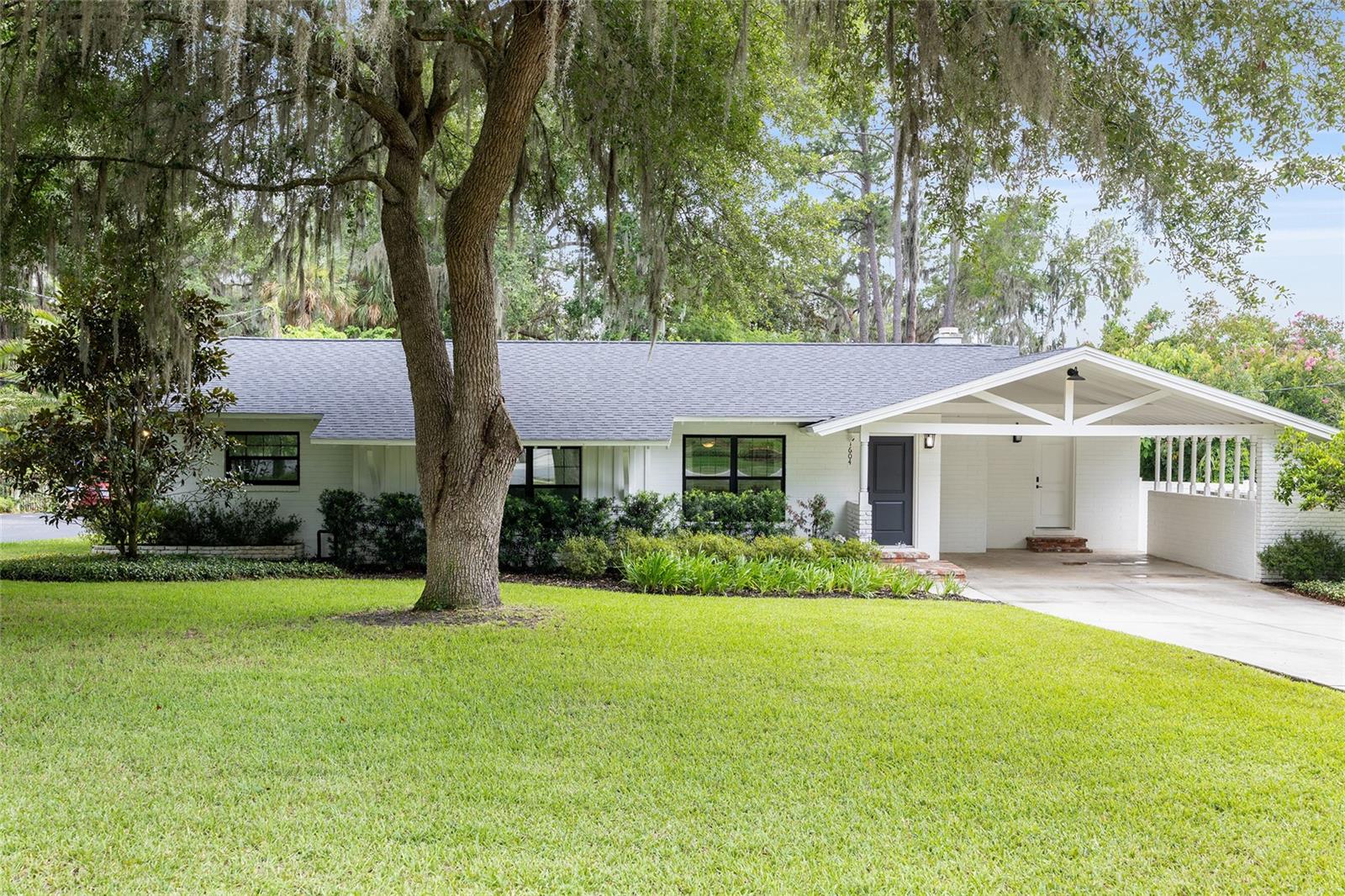 Nestled in the sought after Woodfield neighborhood just moments from downtown Ocala, this beautifully renovated three bedroom two bath pool home sits on a vibrant golf cart community with easy access to shopping, dining and entertainment. Centrally located near hospitals, parks, and major arteries, this property blends, modern comfort with neighborhood charm. Completely renovated and taken down to the studs in 2018, delivering a fresh modern foundation with lasting quality, including refinished, hardwood floors throughout and open kitchen featuring new appliances, newer HVAC system, as well as a addition of a primary bathroom and walk-in closet. New roof installed in 2024 as well as a inground pool and poured patio installed in 2025.