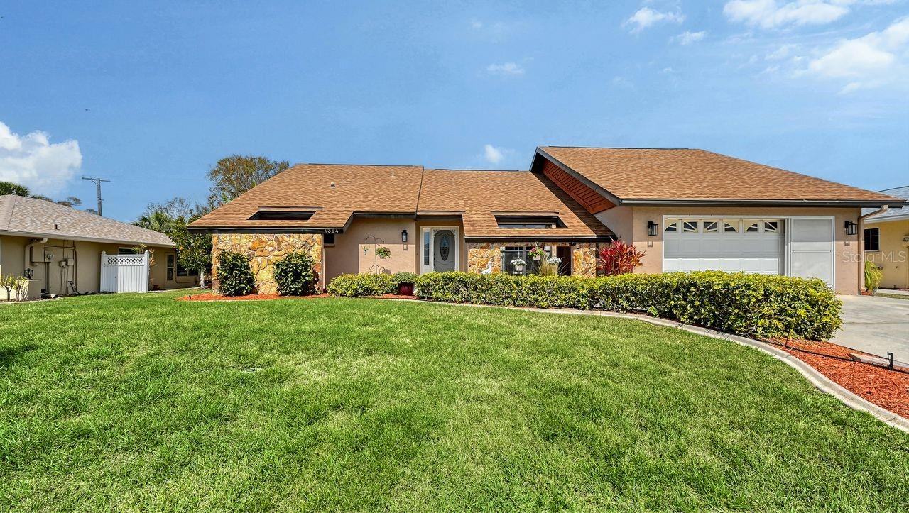 Discover the perfect blend of comfort, style, and Florida living in this beautifully maintained 3 bedroom, 2 bath home with a 2 car garage. From the moment you enter, you’ll appreciate the open layout and abundant natural light that frames serene views of the pool and lake beyond.
The extra spacious primary bedroom suite offers a true retreat, providing plenty of room for relaxation and privacy. The kitchen features granite countertops, a breakfast bar, and ample cabinetry—ideal for everyday meals or entertaining.
Outdoor living shines here. Expansive views of the sparkling, recently resurfaced pool can be enjoyed from multiple rooms. The screened lanai includes an outdoor kitchen area complete with grill and water access, perfect for hosting gatherings. Brick pavers surround the pool, offering a secure, slip resistant surface when coming in from a swim. Beyond the pool, a peaceful lake view enhances the sense of space and tranquility.
Located just a 5 minute drive to Manasota Beach, this home places you close to the best of coastal living. Enjoy easy access to all the amenities of Downtown Venice, including shopping, dining, and theater. Sarasota’s vibrant cultural attractions are also within convenient reach.
This home offers the ideal combination of location, comfort, and outdoor enjoyment—an opportunity not to be missed. A Home Warranty is provided for your peace of mind!