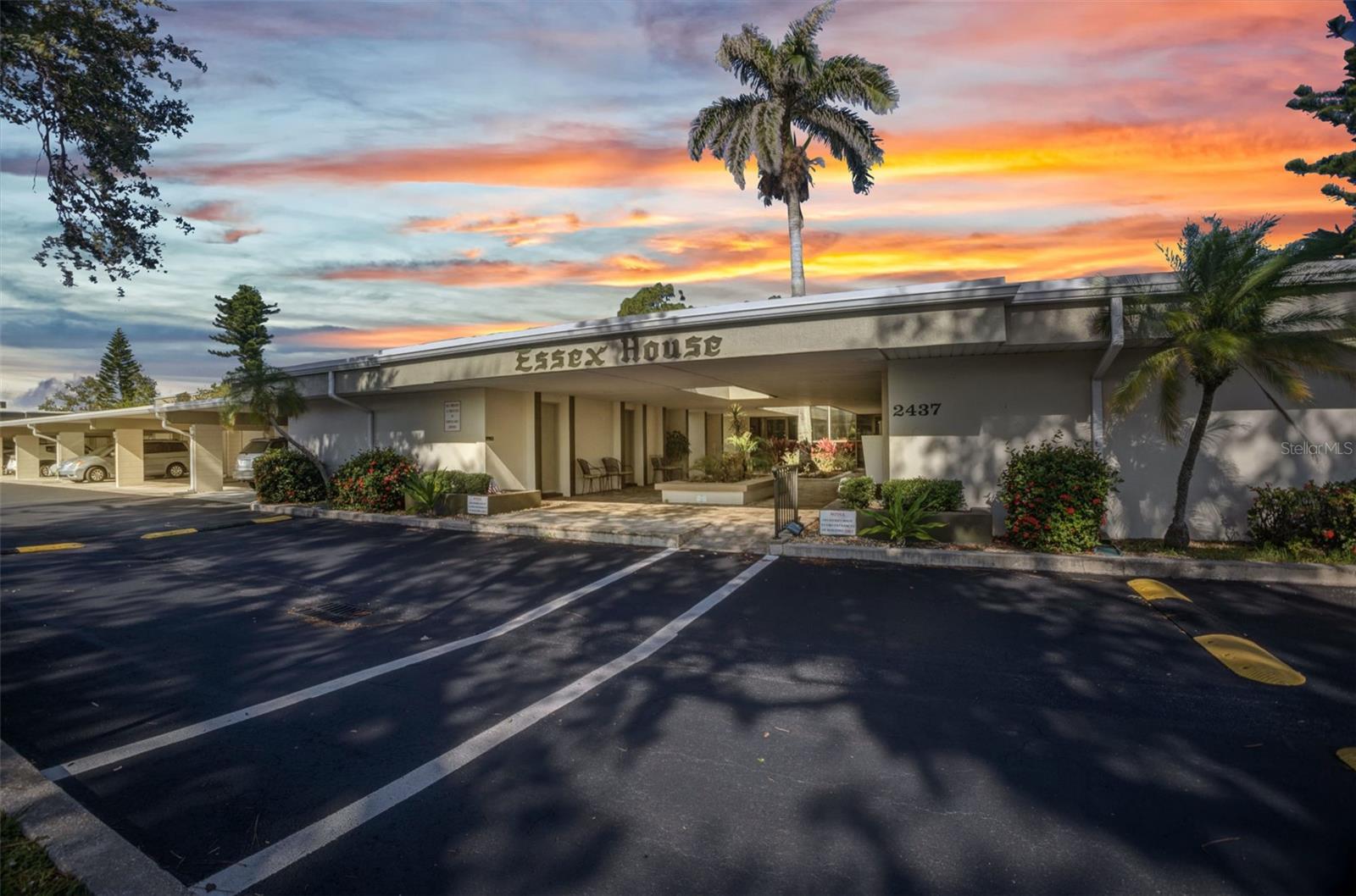 One or more photo(s) has been virtually staged. LOOK AT THIS NEW PRICE! AND LOOK AT WHAT YOU GET FOR THIS PRICE! 

Enjoy easy Florida living in this charming first-floor condo located in a resort-style 55+ community in Port Charlotte. Perfectly positioned just steps from one of the heated pools, this unit offers convenient back door access and a private patio with a peaceful, park-like view—ideal for morning coffee or relaxing with friends. The community features exceptional amenities including two heated pools, pickleball, tennis, bocce ball, shuffleboard, billiards, and beautifully maintained green spaces with seating, grills, and a fire table—all designed for low-maintenance living. 

Importantly, there are currently no special assessments associated with repairs from previous years. The only current expense is a $1,000 elevator update and the seller is responsible for that fee.  The HOA is financially strong with no debt—helping keep ownership costs predictable.  Financial statements are available upon request.  Many condominium buildings do not have such a strong financial history! 

Recent updates include a new dishwasher, new electric panel, new water heater, updated ceiling fans with lights, added shelving in linen closets, fresh interior paint, new shut-off valves, window treatments (with blackout curtains), regularly serviced AC, and the TV in Bedroom 2 conveys. The building has also undergone sewer line improvements, with new hallway carpeting coming soon.

Inside, the condo is move-in ready with stylish vinyl laminate flooring throughout and an updated kitchen featuring granite countertops, tile backsplash, and full-size appliances. Both bathrooms have been modernized with walk-in showers. Storage is abundant with a private locked breezeway closet and additional storage in the deeded covered parking space, which is constructed of solid block and includes a bike storage area.

The $471 monthly fee covers community pool and maintenance, recreational facilities, water, sewer, trash, pest control, exterior and grounds maintenance, maintenance repairs, and professional on-site management.

Ideally located near shopping, dining, medical facilities, and the library, and just 10 minutes from the waterfront charm of Punta Gorda, this condo offers an outstanding opportunity for affordable, low-maintenance Florida living with exceptional amenities.