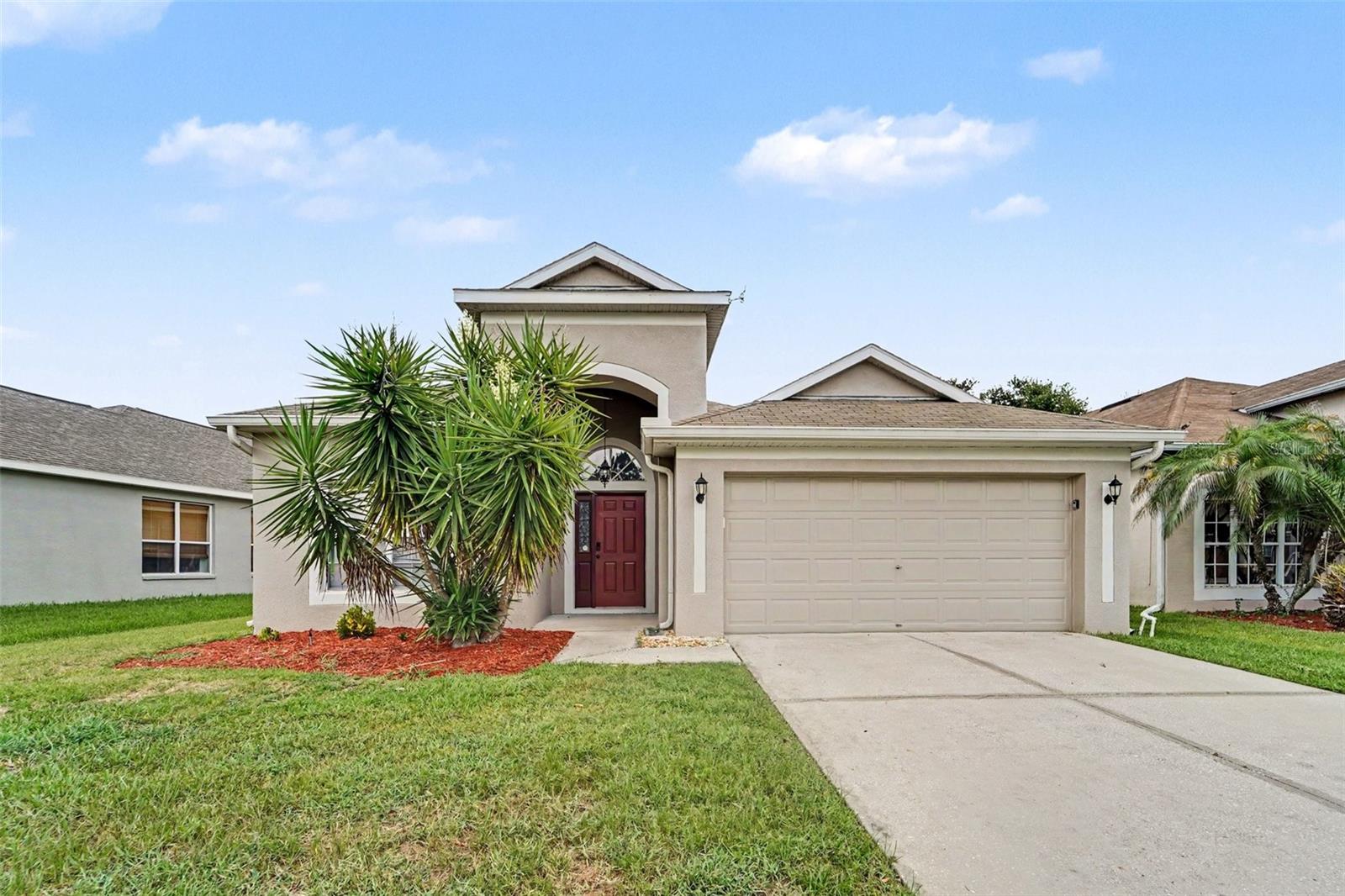 This exceptional 3-bedroom, 2-bathroom single-story home is in pristine, move-in ready condition, perfectly combining effortless stairs-free living with premium modern updates. The heart of the home features a beautifully refreshed kitchen fully outfitted with elegant granite countertops, creating a sophisticated and highly durable hub for meal preparation that seamlessly connects to the main living areas. Designed with a thoughtful layout, the interior transitions beautifully into the private quarters where all the bedrooms feature cozy, plush carpeting underfoot for added warmth, while leading outdoors to a spacious backyard that provides a wonderful private canvas for gardening, pets, or play. Complete with an attached 2-car garage providing secure parking, a front office, and excellent extra utility storage, this turnkey residence is meticulously prepared for a completely stress-free transition into a stylish, relaxed lifestyle.