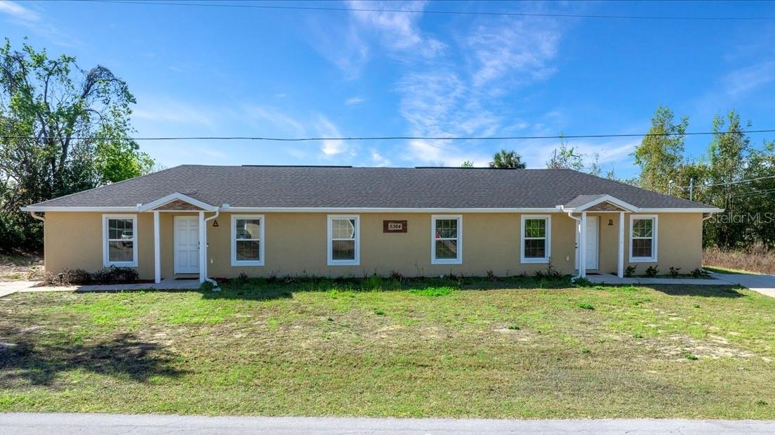Turnkey Investment Opportunity in a Prime Location! This modern 2023 built duplex offers a rare chance to own a property with a proven rental track record and strong income potential. Each side features 3 bedrooms, 2 baths, and 998 square feet of living space, both units can be rented for approximately $1,600+ per month, making this property ideal for investors or homeowners looking to generate rental income.
Both units feature open floor plans, luxury vinyl plank (LVP) flooring throughout, each has its own fenced backyard for private outdoor space, and ample parking is available for residents and guests. The property is situated in a desirable location as it is just minutes from I75, only 2 miles from Ocala International Airport, 5 miles from the World Equestrian Center & 13 miles from HITS, while still being close to shopping, restaurants and schools. This exceptional new construction duplex combines modern living, convenience, and strong rental potential in a thriving community. Whether you are seeking a turnkey investment property or a home with rental income opportunities, this property offers a chance to secure a move in ready duplex in a prime location!