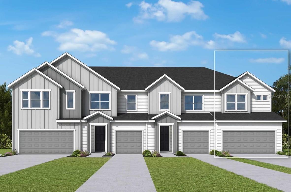 Under Construction. Experience low-maintenance coastal living in Apollo Beach with convenient access to I-75, offering an easy commute to Downtown Tampa, Brandon, Sarasota, and a wide range of shopping and dining destinations. Situated in the master-planned community of Waterset, residents enjoy a resort-inspired lifestyle with access to the Waterset Club, featuring a resort-style swimming pool with slides, lap pool, fitness room, game room and gathering space; an amenity center with sports courts for sand volleyball, basketball, tennis and pickleball; The Landing Club with a pool and fitness center; multiple community parks, fitness stations and playgrounds, and a splash zone — plus a dog park and proximity to the South Coast Greenway and Waterset trailhead, all designed to keep everyday living active and connected. The open concept of the Creekbend's first floor is anchored by a generous kitchen island, creating a natural gathering space for everyday living and entertaining, while a covered rear lanai extends the living space outdoors for relaxing or enjoying the peaceful surroundings. Upstairs, the smart layout delivers comfortable bedroom separation and functional living space tailored to modern lifestyles. Crafted by David Weekley Homes, this home reflects LifeDesign® principles with an emphasis on natural light, efficient flow, and everyday comfort. Energy-efficient construction adds lasting value and convenience, all backed by an industry-leading 1-2-10 builder's warranty.