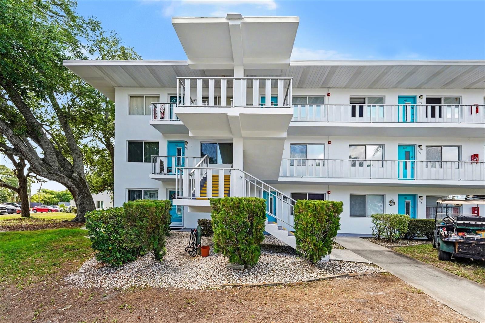 Exceptional INVESTMENT opportunity, as the property can be rented out immediately after purchase. Discover this well-maintained first-floor 2BR/1BA condo in the vibrant 55+ Seminole Garden community. This unit boasts brand-new hurricane impact windows for peace of mind and energy efficiency, plus a 2025 building roof. Enjoy a no-flood zone location just minutes from the sands of Madeira Beach, top-tier restaurants, and shopping. The community offers resort living with a heated pool, clubhouse, and fitness center. Perfect as a primary residence or a coastal seasonal escape. Book your showing now!