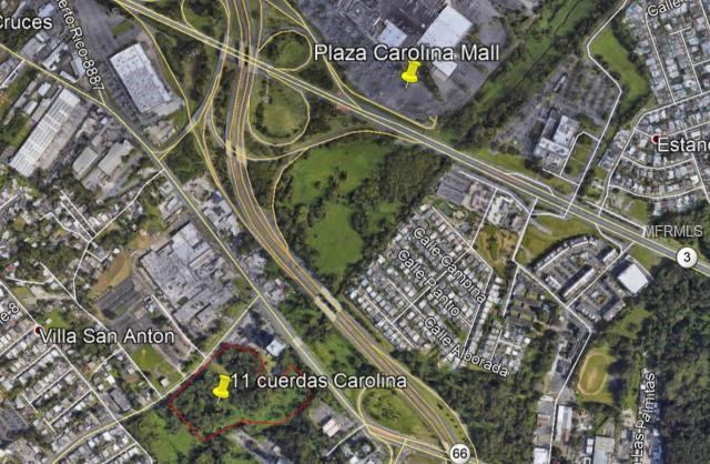 11 cuerdas in front of Century Business Park in Carolina. Approved for 300 residential units