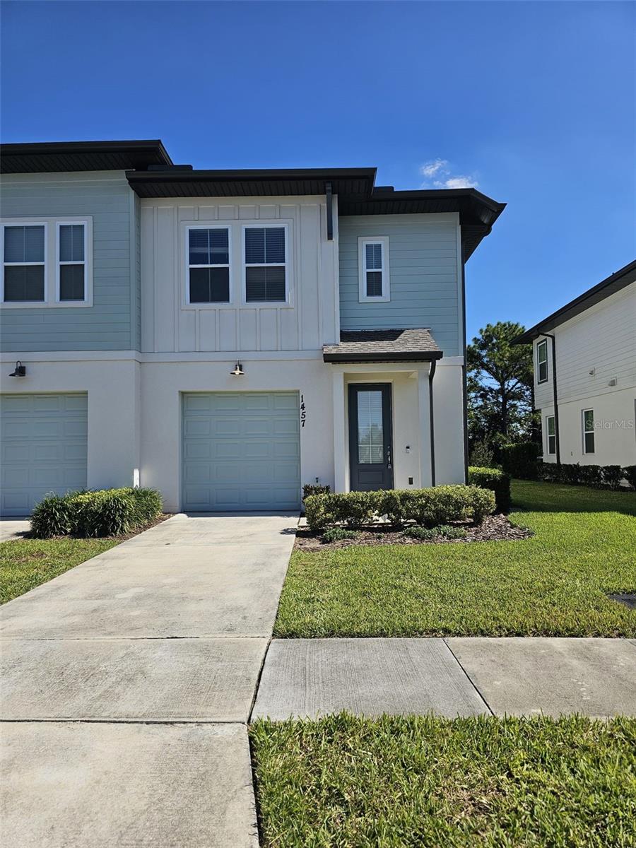 Beautiful and modern townhome located in the desirable Festival at Enclaves community in Davenport, offering the perfect combination of comfort, convenience, and lifestyle. This property features an open-concept layout, spacious living areas, and contemporary finishes designed for today's living. Residents enjoy resort-style community amenities, including a clubhouse, fitness center, swimming pool, playground, and dog park. Ideally situated just minutes from ChampionsGate, Posner Park, and a wide variety of shopping, dining, and entertainment options. Nearby you'll find popular restaurants such as Ovation Bistro & Bar, Texas Roadhouse, and Hungry Crab Davenport, along with convenient grocery shopping at Publix Super Market at Ovation, ALDI, and BJ's Wholesale Club. The location provides quick access to I-4, SR 429, and SR 417, making commuting throughout Central Florida effortless. Just a short drive from Walt Disney World, Orlando's major attractions, golf courses, schools, medical facilities, and everyday conveniences, this home is an excellent opportunity for a primary residence, vacation home, or investment property.