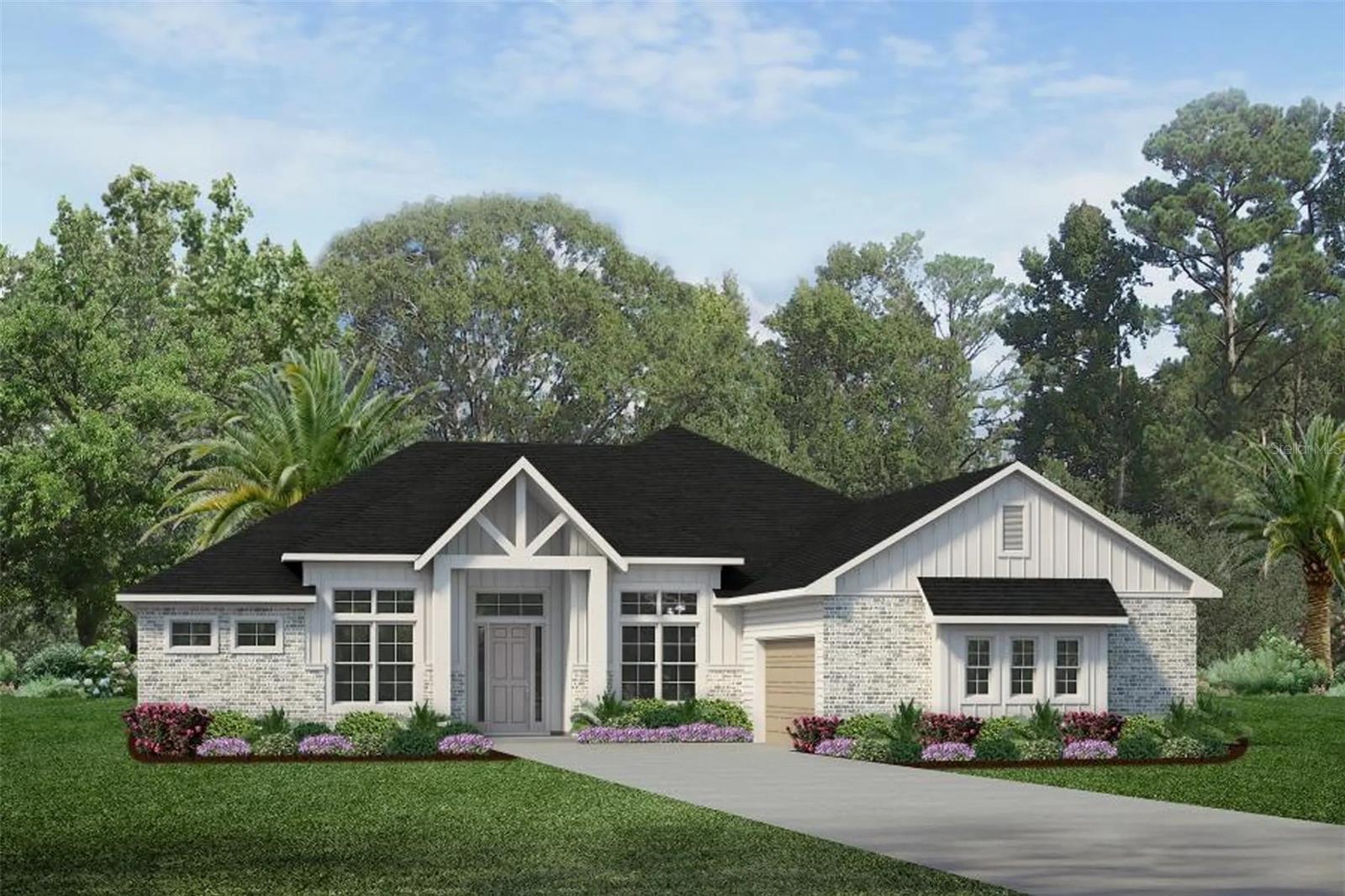 Pre-Construction. To be built. Pre-Construction. To be built. List price includes Lot, applicable Lot premium, the Southern Tradition front elevation, and the thoughtfully curated standard features within the Sanctuary at Laureate Village; upgrades and custom selections may increase final purchase price.

Introducing the Alton, a refined semi-custom residence offering over 3,150 square feet of thoughtfully designed living space. A dramatic 12-foot foyer sets the tone, opening into expansive, light-filled interiors designed for both everyday comfort and elevated entertaining. This four-bedroom, three-and-a-half-bath home also features a private study and versatile flex room, allowing for a highly personalized lifestyle.

At the heart of the home, a well-appointed kitchen with walk-in pantry flows seamlessly into the dining and family rooms, creating a cohesive open-concept living experience. The primary suite is privately situated and designed as a true retreat, complete with a freestanding soaking tub, glass-enclosed shower, and an oversized walk-in closet.

Outdoor living is equally considered, with a spacious covered porch accessible from both the primary suite and main living areas—ideal for year-round enjoyment.

Situated within the Sanctuary at Laureate Village, a more private enclave tucked toward the rear of the community, homesites are designed for low-maintenance living while surrounded by preserved green space that enhances a sense of tranquility and wellness.

Residents enjoy access to a thoughtfully curated collection of amenities, including a resort-style pool, pickleball courts, putting green, playground, basketball court, and an extensive network of walking trails. Conveniently located with connectivity to Tioga Town Center, I-75, UF Health, the University of Florida, and The Oaks Mall.