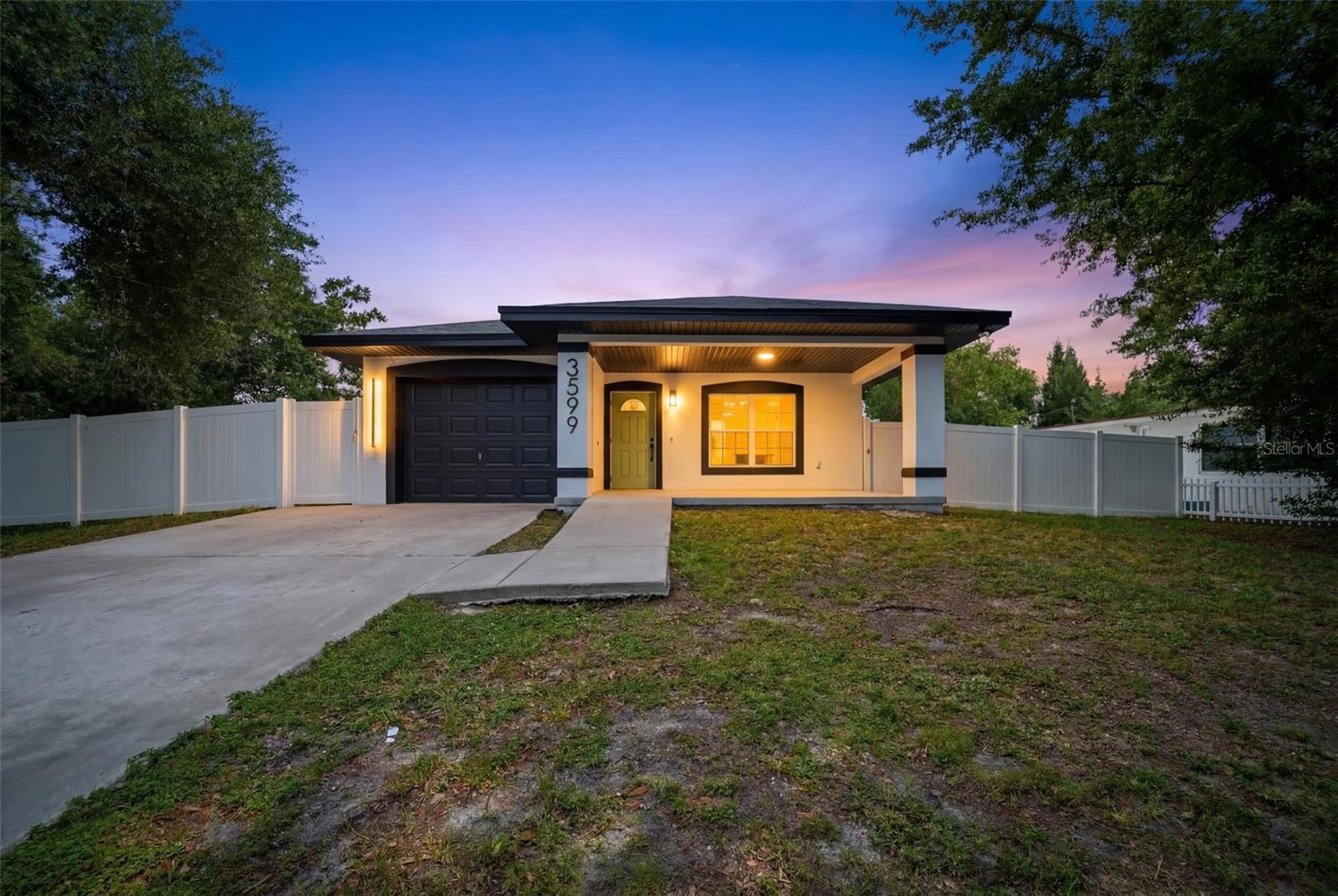 Virtually Staged. Welcome to this beautifully maintained 2012 solid block home , offering 5 bedrooms and 2 bathrooms centrally located near schools, shopping, restaurants, and entertainment. Easy access to I-275, Gandy Bridge, airports, between vibrant Downtown St. Pete and the gulf beaches. Enter to an open living, dining and stylish kitchen featuring brand new stainless steel appliances and  quartz counters, lots of natural light.  New Paint, Luxury vinyl plank flooring runs throughout the whole living space. A roomy indoor laundry offers washer and dryer. Make this your home before is too late!