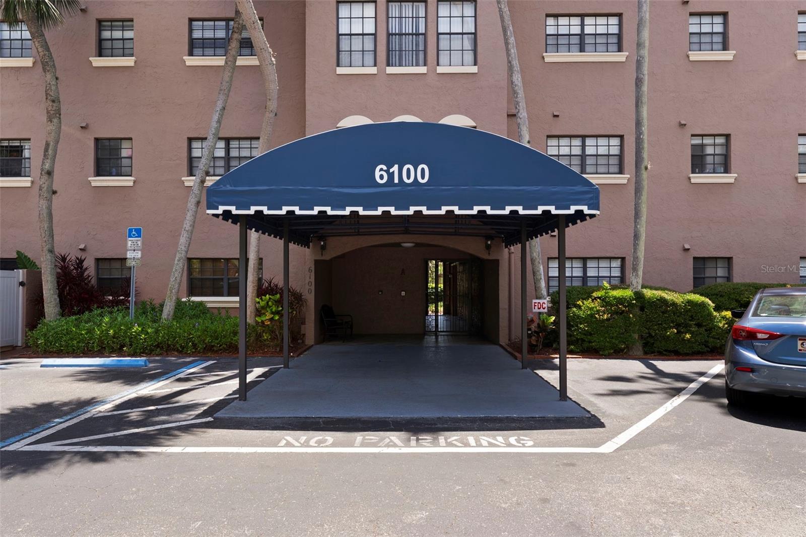 Welcome home to a beautiful 2 bedroom, 1 bathroom condo conveniently located next to the Pasadena Yacht
& Country Club and across the street from Stetson Law School. This rarely available ground floor corner unit
offers a light filled and spacious 1,069 square feet of living space and an additional private outdoor patio
allowing entry-and-exit access to parking.  Along with the open-concept living and dining room combo, this unit
had new flooring and 5” baseboards installed in 2022, A/C in 2019, and new impact windows and sliding door
in 2022.   In unit washer & dryer, includes 2 parking spaces (one is covered) situated directly outside the unit,
along with a separate private air conditioned storage room.  Residents enjoy a variety of amenities, including a
pool, gazebo, grill, a secure entrance for added peace of mind, and beautifully landscaped grounds that create
a resort-style atmosphere.   Less than 2 miles to the restaurants and shops of the Gulfport Art District, 3 miles
to beautiful St. Petersburg Beach, ~ 15 minute drive to downtown St. Petersburg and it's museums, theatres
and restaurants, and ~ 30 minutes to Tampa International Airport.