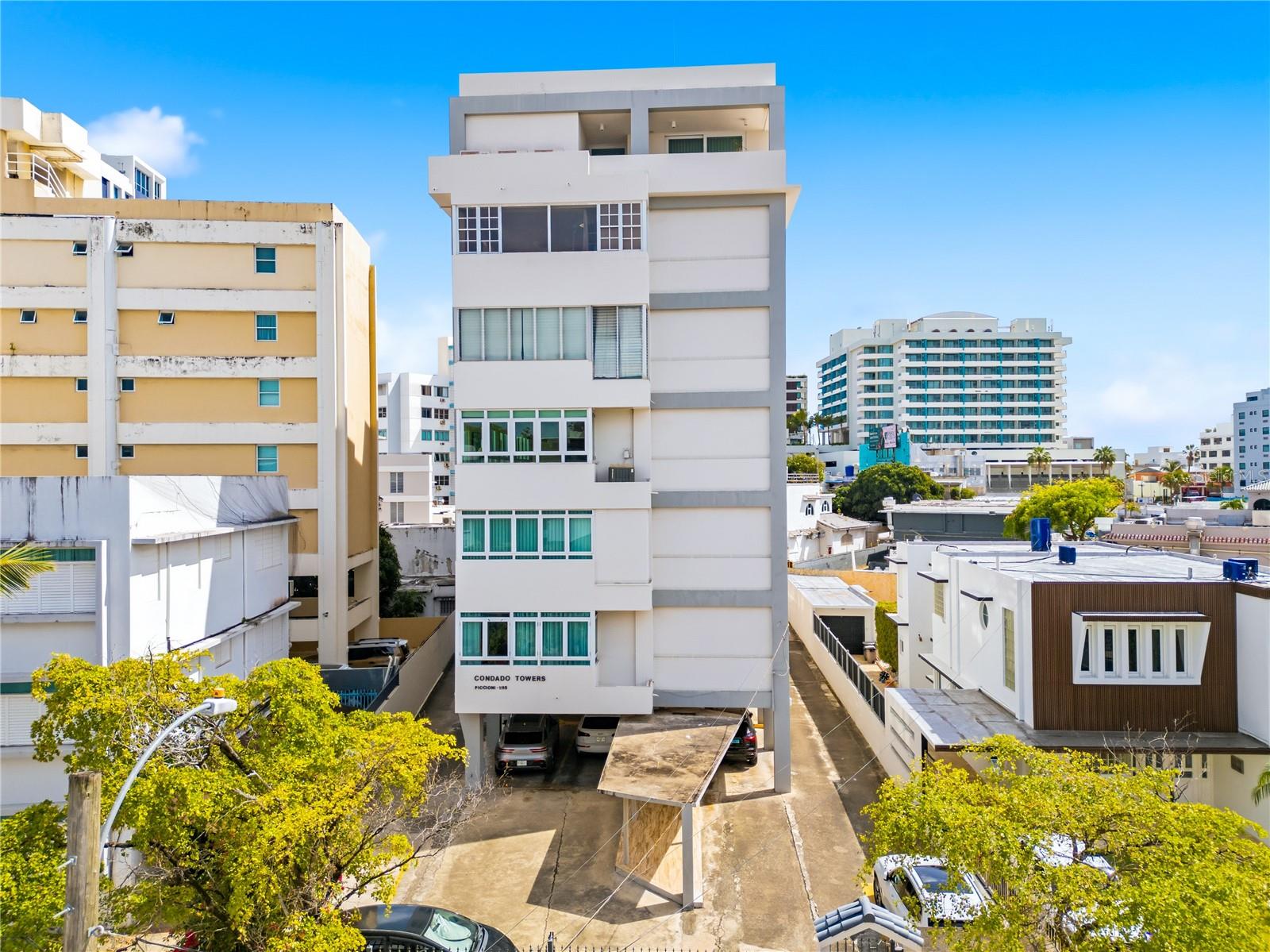 Located in the heart of Condado, this well-positioned apartment at Condado Towers offers the perfect balance between residential privacy and true walkable convenience. Situated on the third floor, the residence features 3 bedrooms and 3 bathrooms, filled with abundant natural light throughout, along with two parking spaces—one deeded and one rented. This gated community offers full power generator service, ensuring uninterrupted comfort. Set on 1115 Piccioni Street, a quiet and primarily residential street, the property is just two blocks from the beach and within walking distance to Condado’s top restaurants, shops, and everyday conveniences. Its central location also places it approximately 10-15 minutes from Luis Muñoz Marín International Airport. Short-term rentals are not permitted, offering a more stable and residential living environment. HOA: $285; annual taxes: $2166; insurance: $6300 annually.
